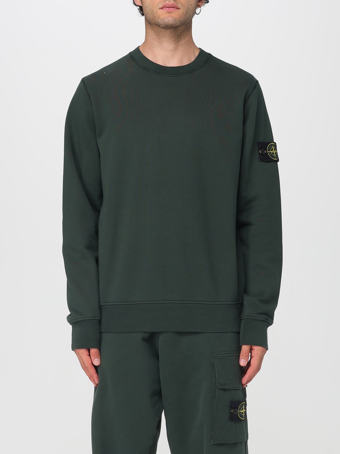 STONE ISLAND SWEATSHIRT: Sweatshirt men Stone Island, Blue 1 - Img 1
