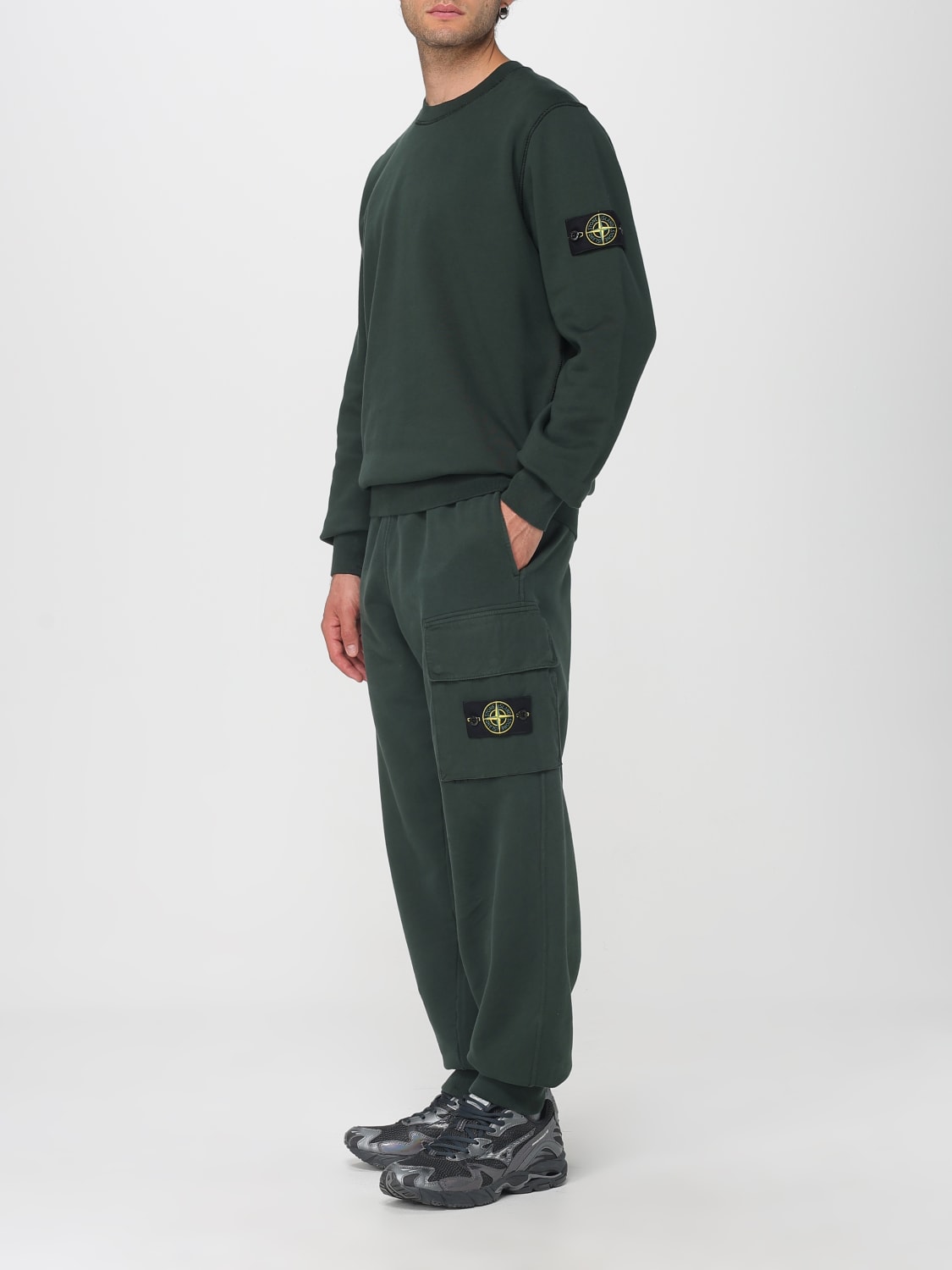 STONE ISLAND SWEATSHIRT: Sweatshirt men Stone Island, Blue 1 - Img 2