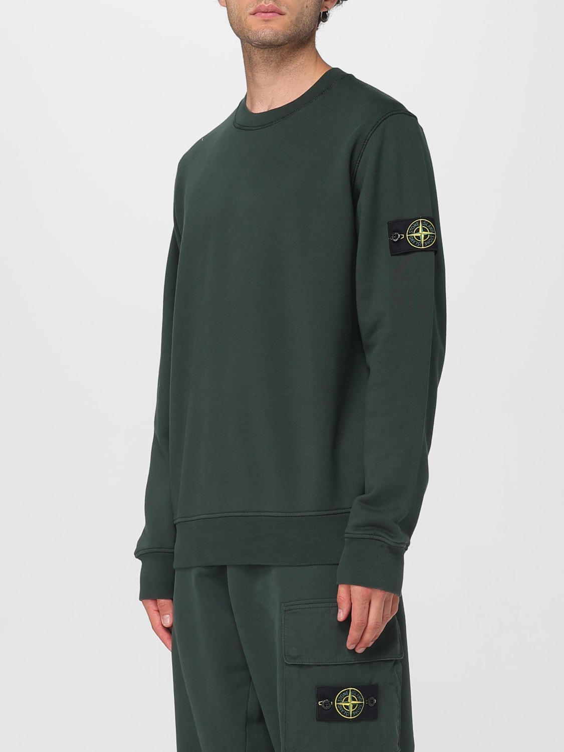 STONE ISLAND SWEATSHIRT: Sweatshirt men Stone Island, Blue 1 - Img 4