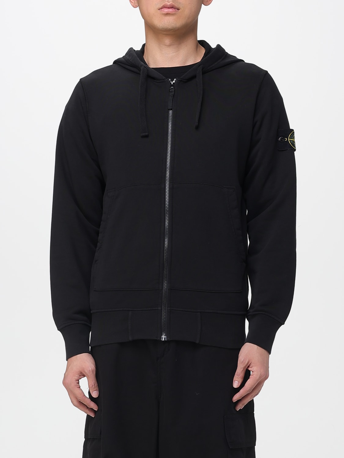 STONE ISLAND SWEATSHIRT: Sweatshirt herren Stone Island, Schwarz - Img 1