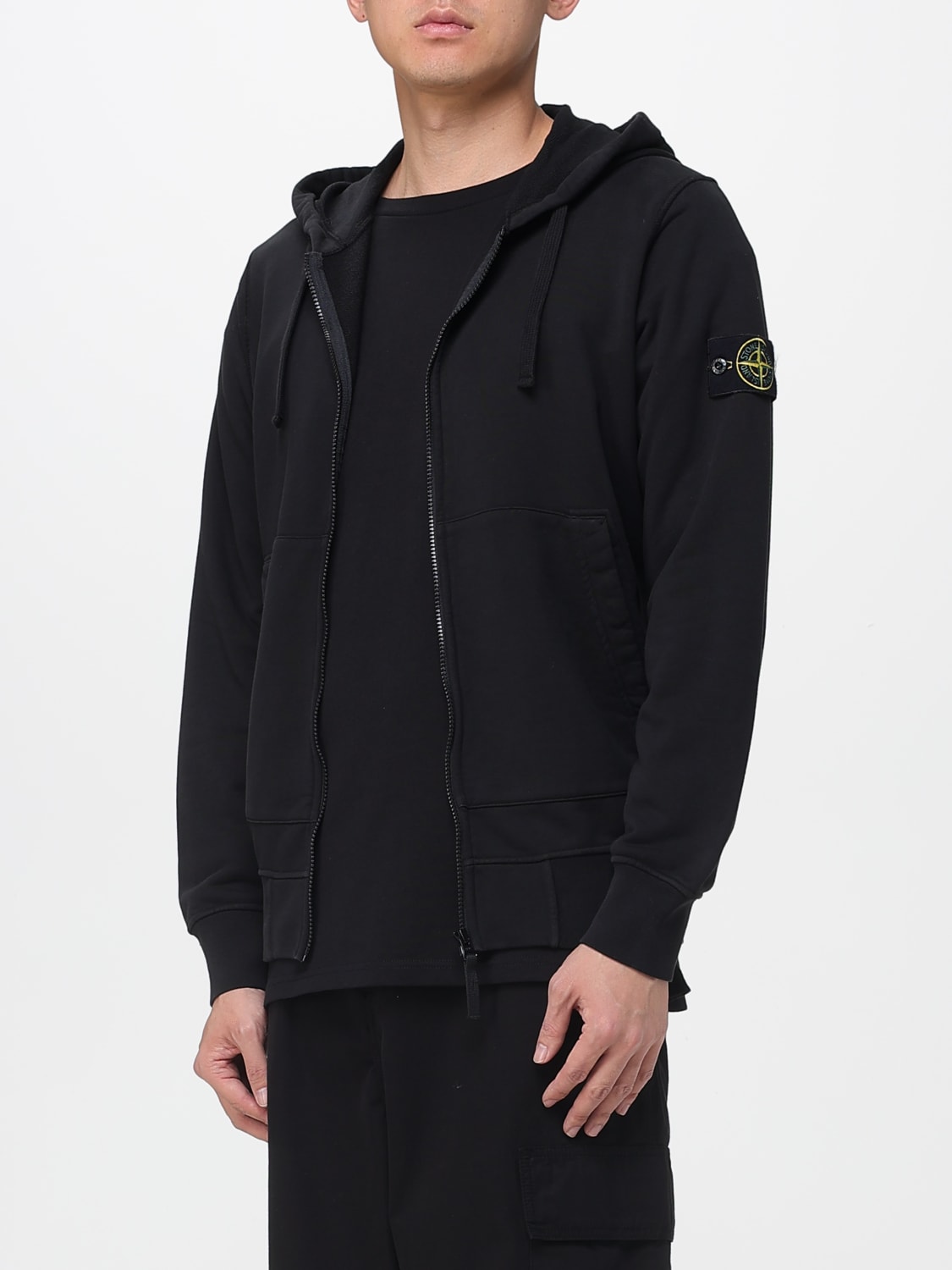 STONE ISLAND SWEATSHIRT: Sweatshirt herren Stone Island, Schwarz - Img 4
