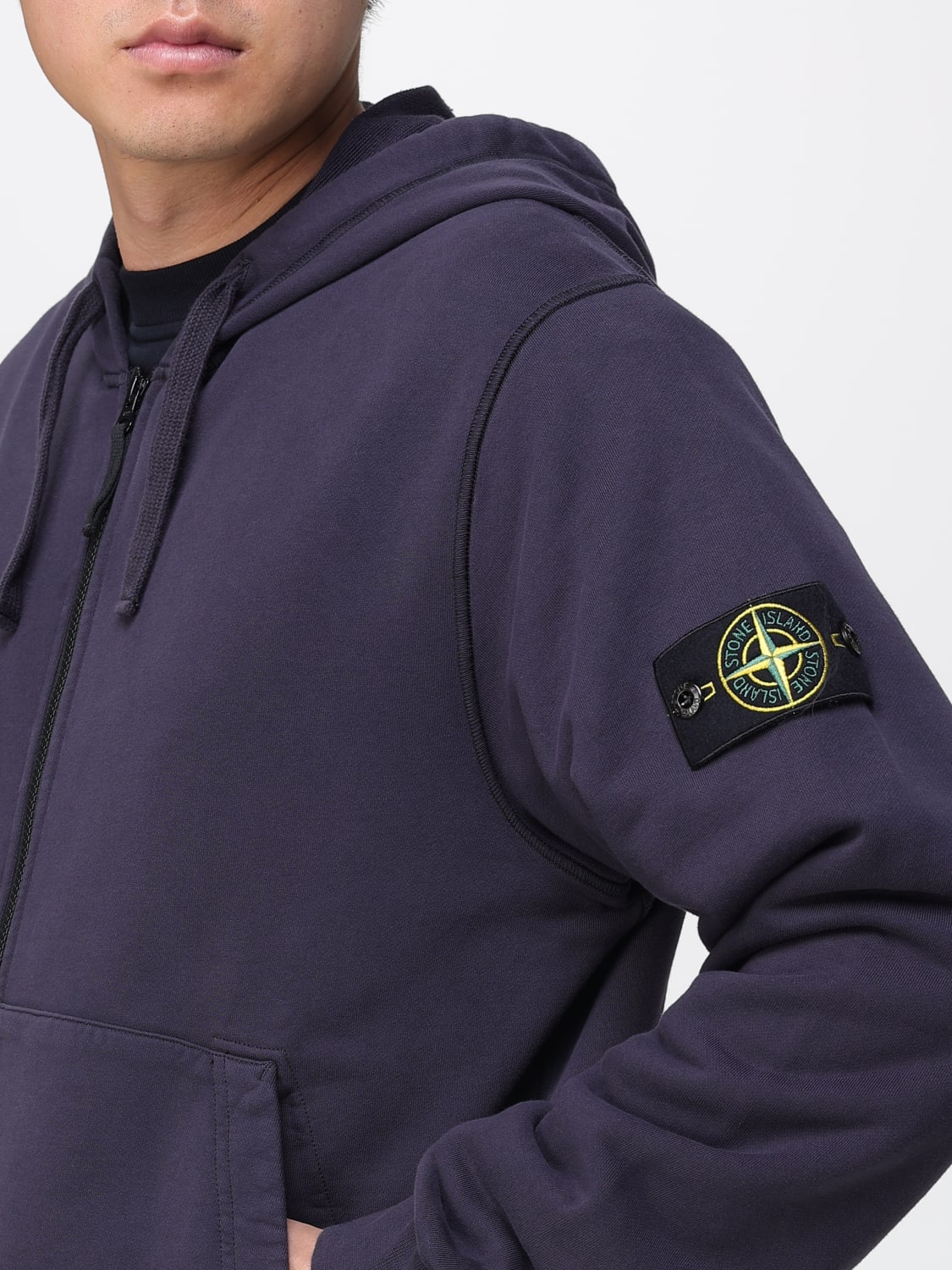 STONE ISLAND SWEATSHIRT: Sweatshirt men Stone Island, Ink - Img 5