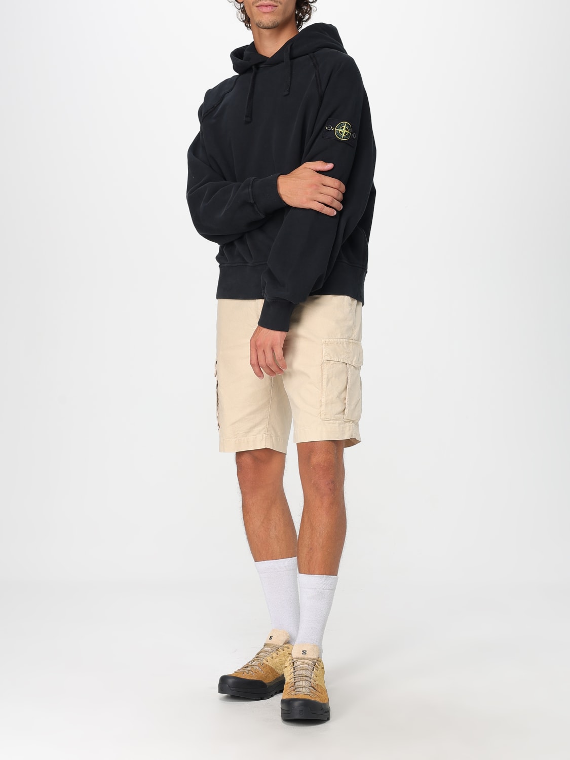 STONE ISLAND SWEATSHIRT: Sweatshirt men Stone Island, Black - Img 2