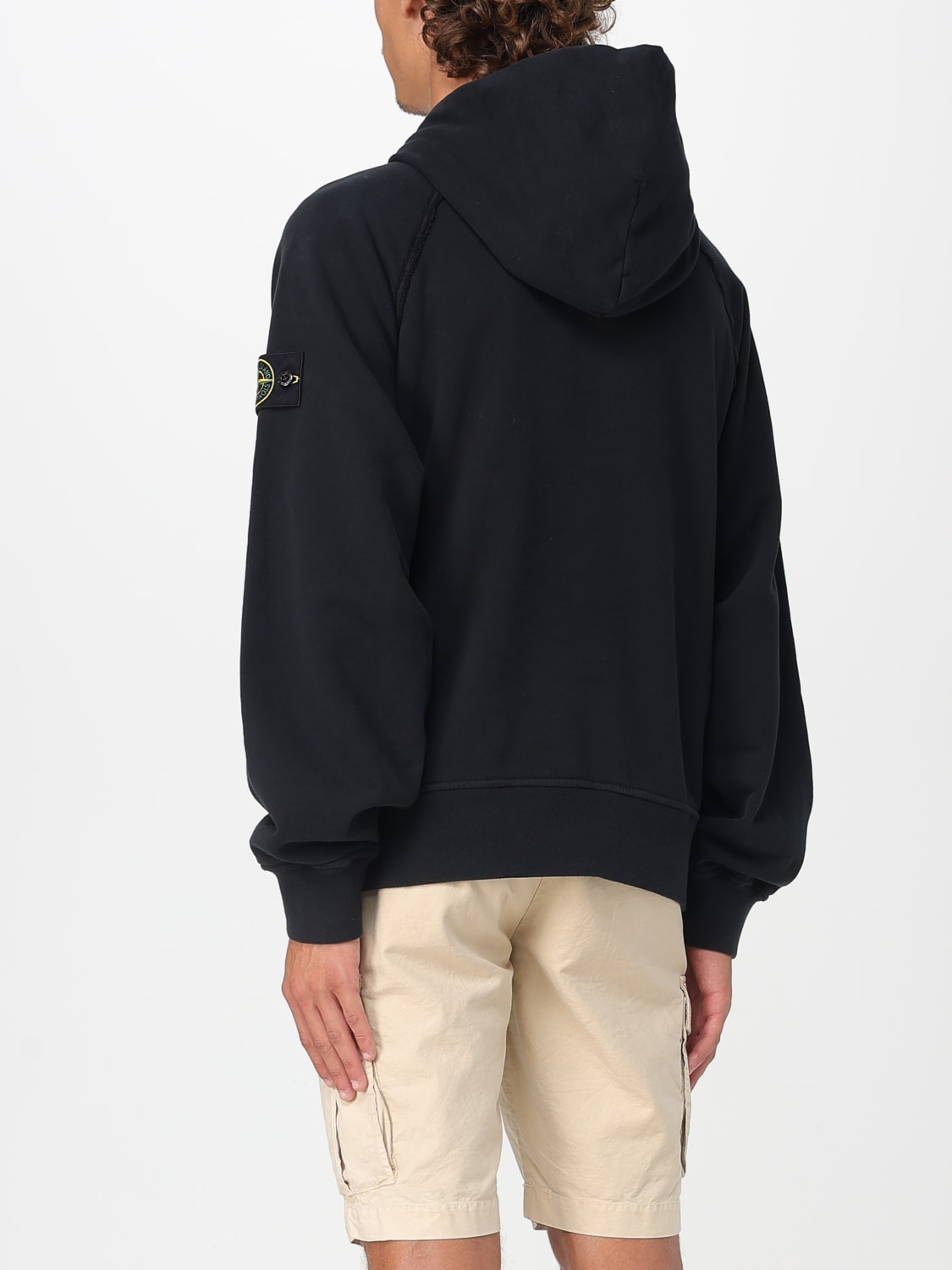 STONE ISLAND SWEATSHIRT: Sweatshirt men Stone Island, Black - Img 3