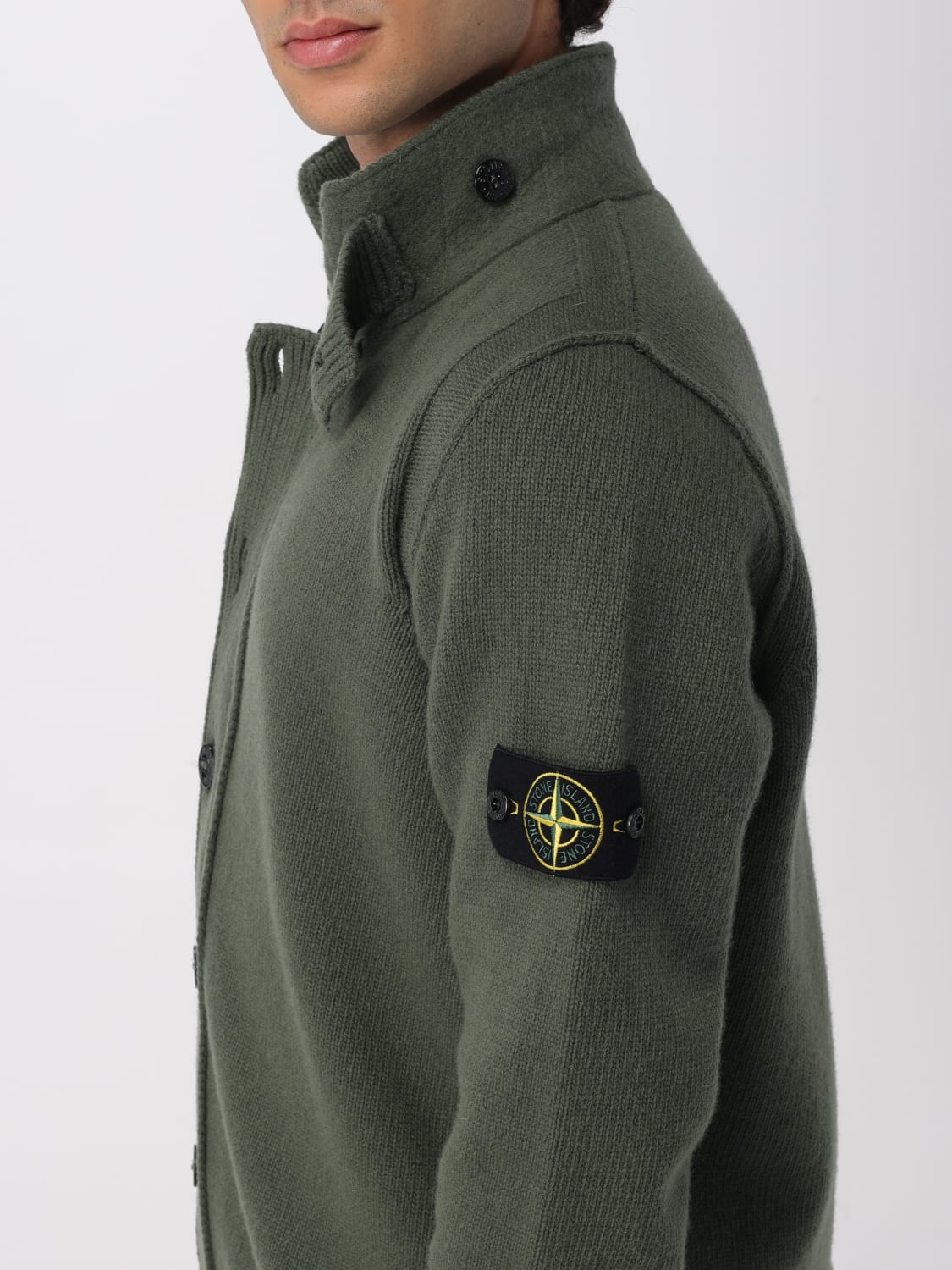 STONE ISLAND PULLOVER: Pullover herren Stone Island, Grün - Img 5