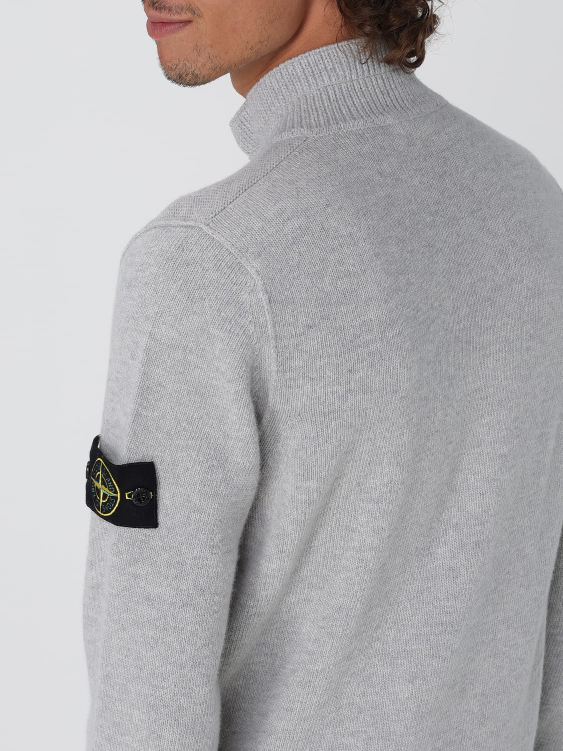 STONE ISLAND PULLOVER: Pullover herren Stone Island, Charcoal - Img 5