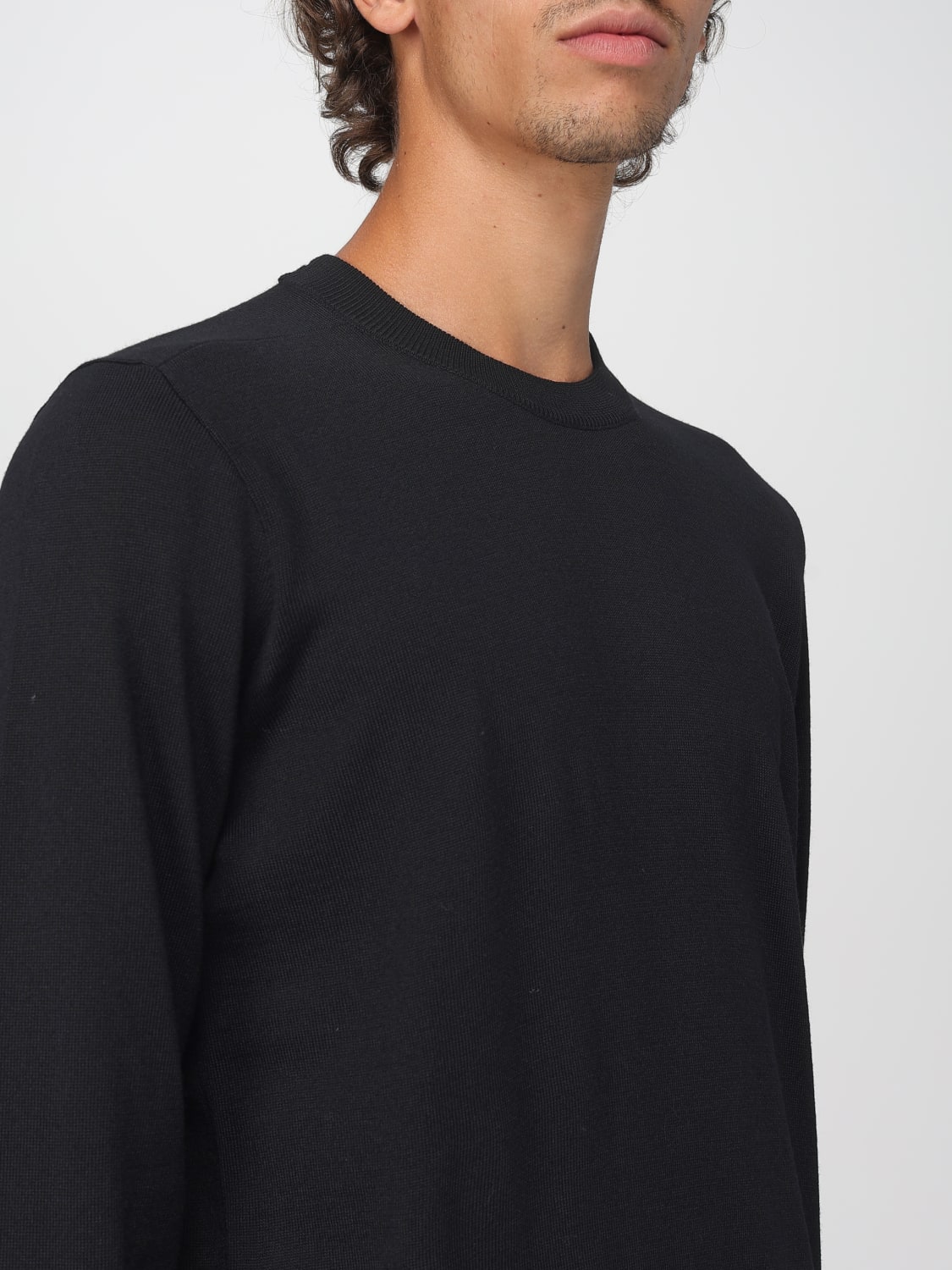 STONE ISLAND SWEATER: Sweater men Stone Island, Black - Img 5