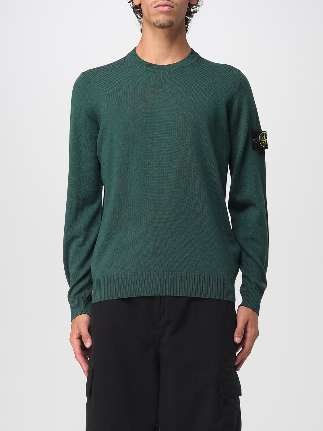 STONE ISLAND SWEATER: Sweater men Stone Island, Green - Img 1