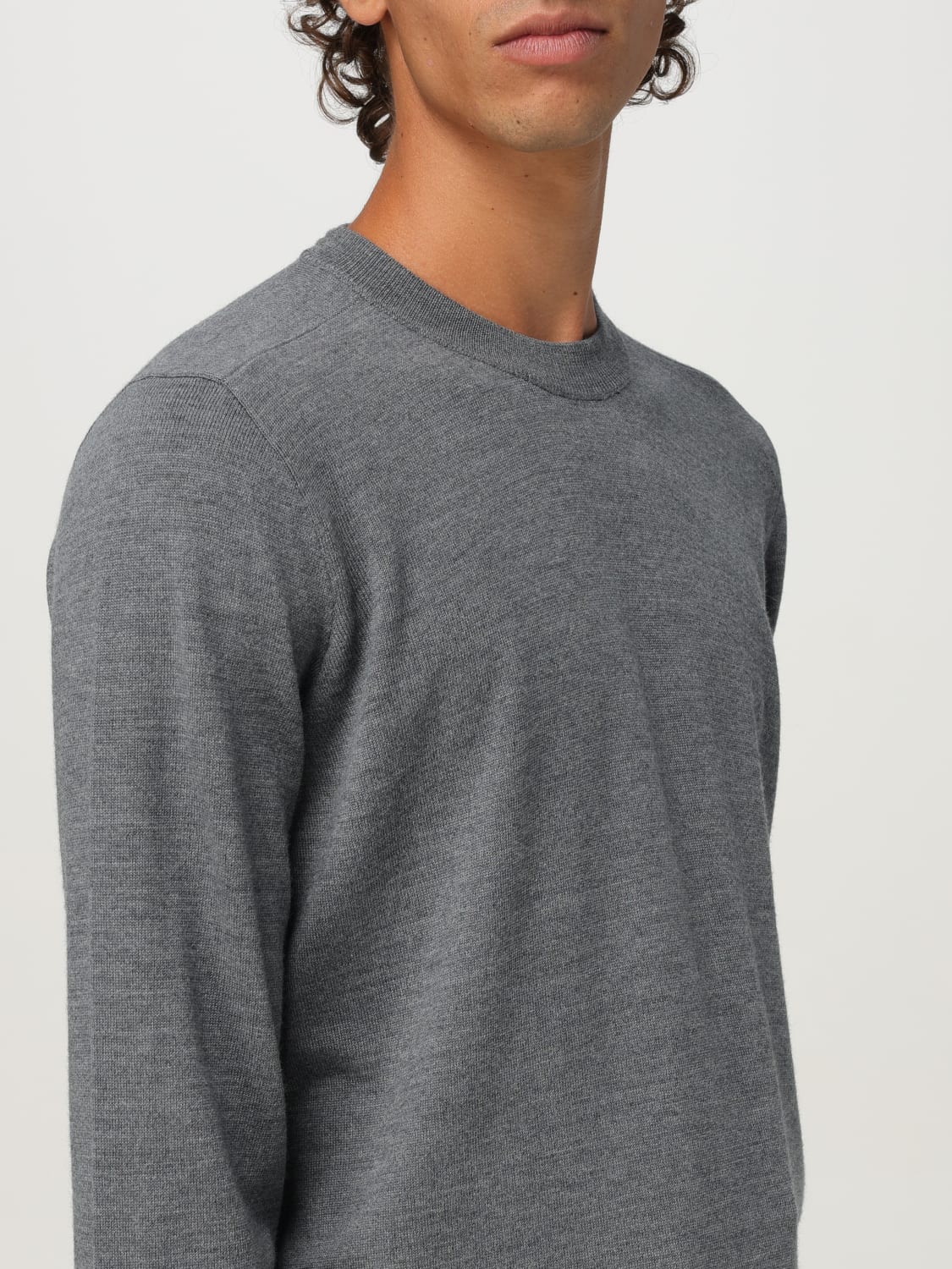 STONE ISLAND SWEATER: Sweater men Stone Island, Grey - Img 5