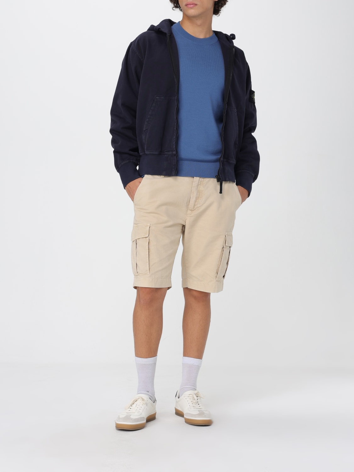 STONE ISLAND PULLOVER: Pullover herren Stone Island, Blau 1 - Img 2