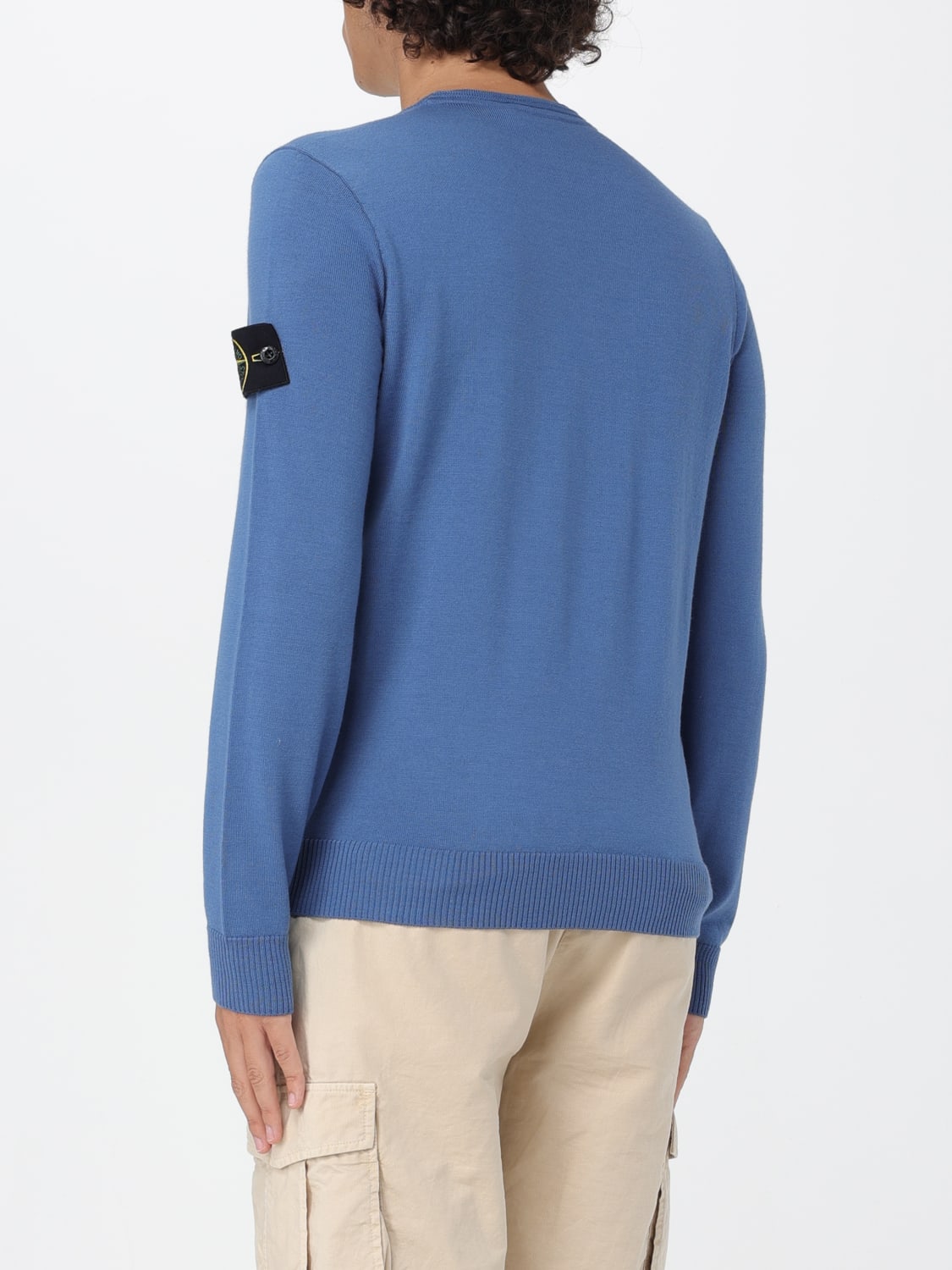 STONE ISLAND PULLOVER: Pullover herren Stone Island, Blau 1 - Img 3