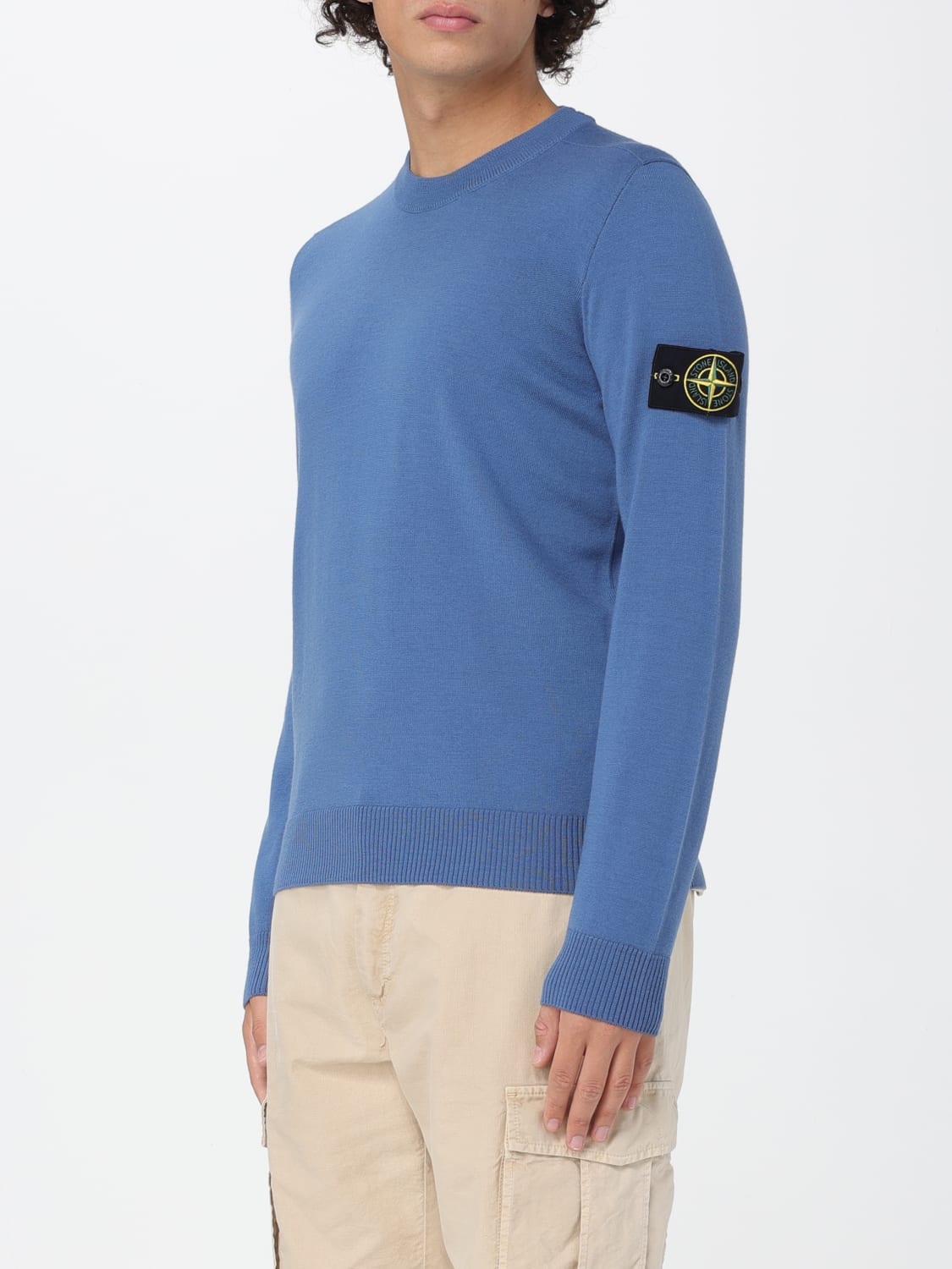 STONE ISLAND PULLOVER: Pullover herren Stone Island, Blau 1 - Img 4