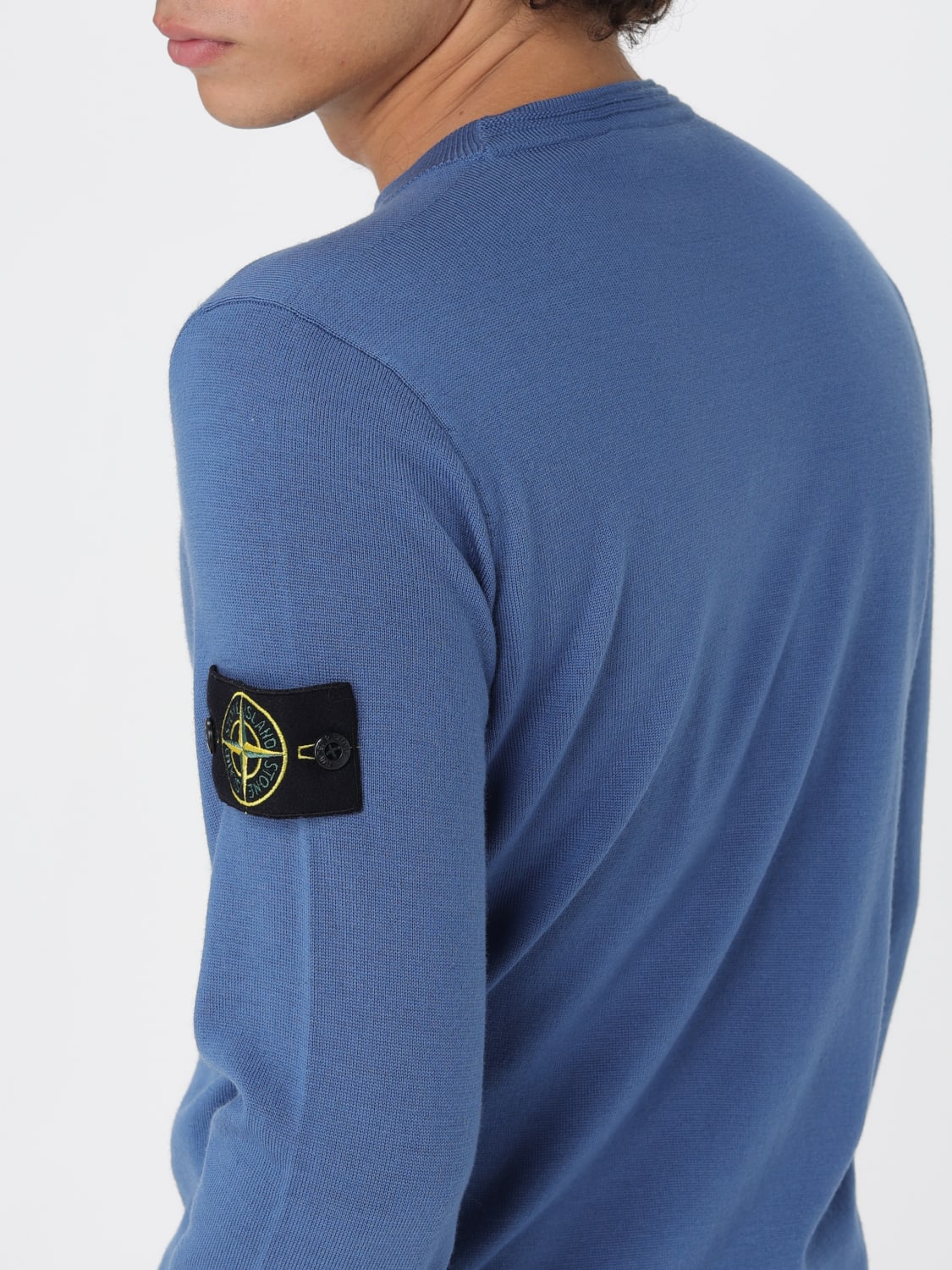 STONE ISLAND PULLOVER: Pullover herren Stone Island, Blau 1 - Img 5