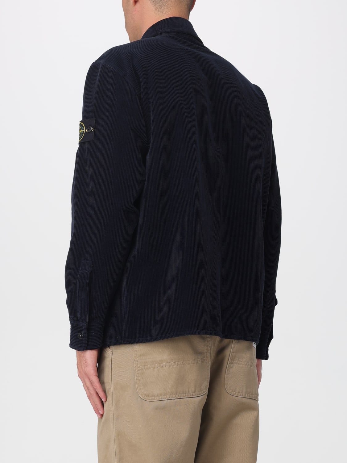 STONE ISLAND SHIRT: Shirt men Stone Island, Blue - Img 3