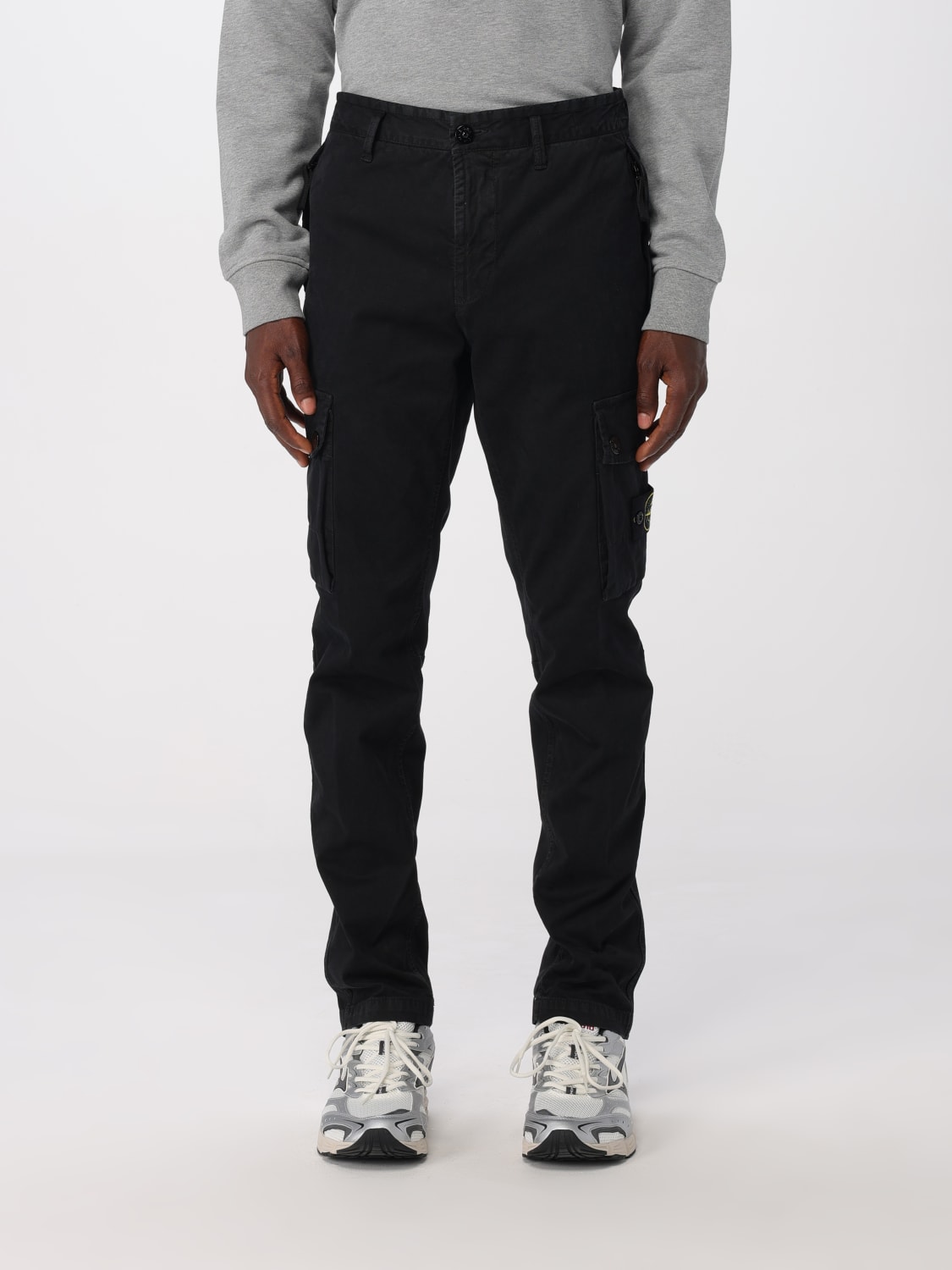 STONE ISLAND HOSE: Hose herren Stone Island, Schwarz - Img 1