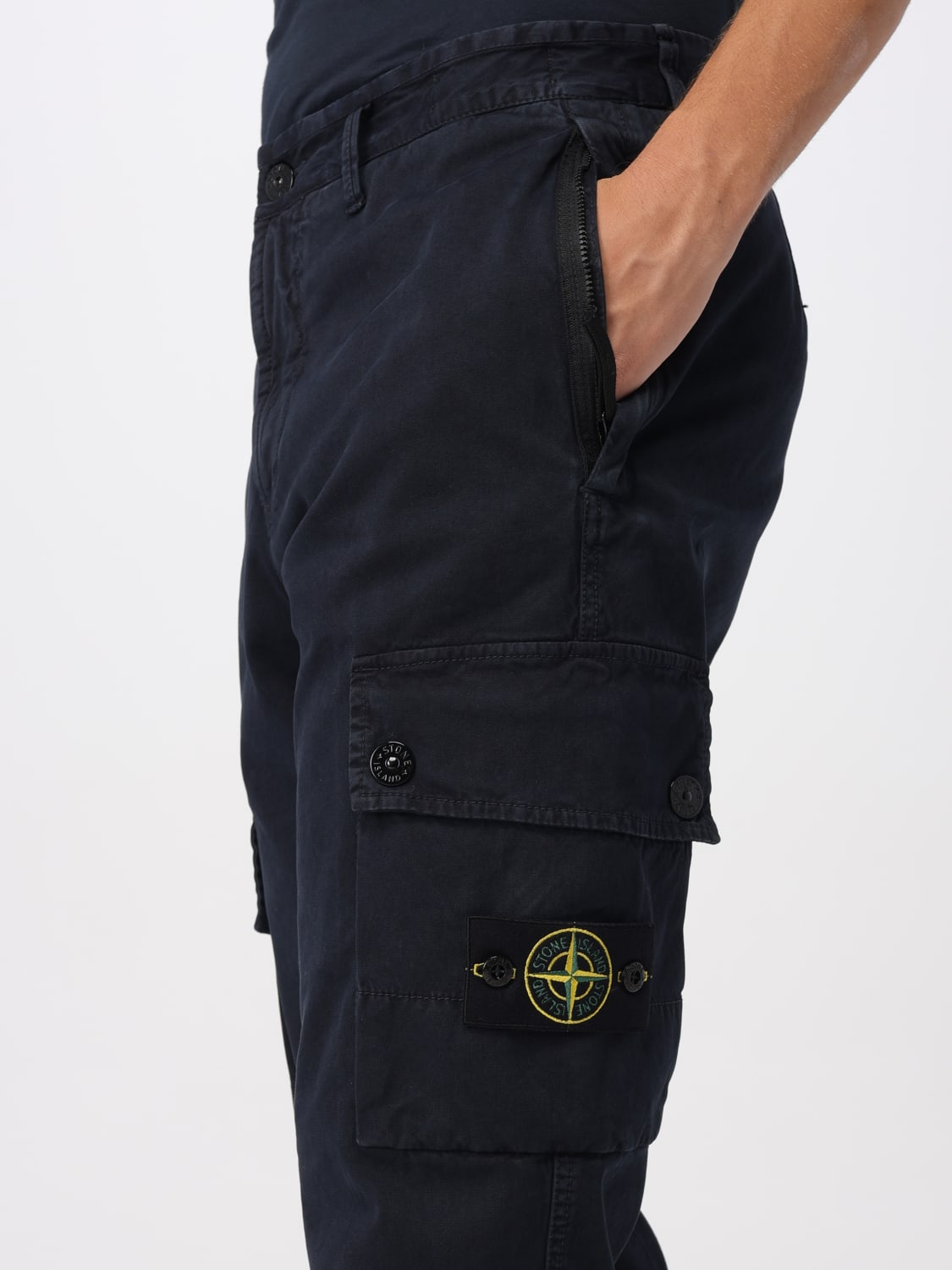 STONE ISLAND HOSE: Hose herren Stone Island, Blau - Img 5