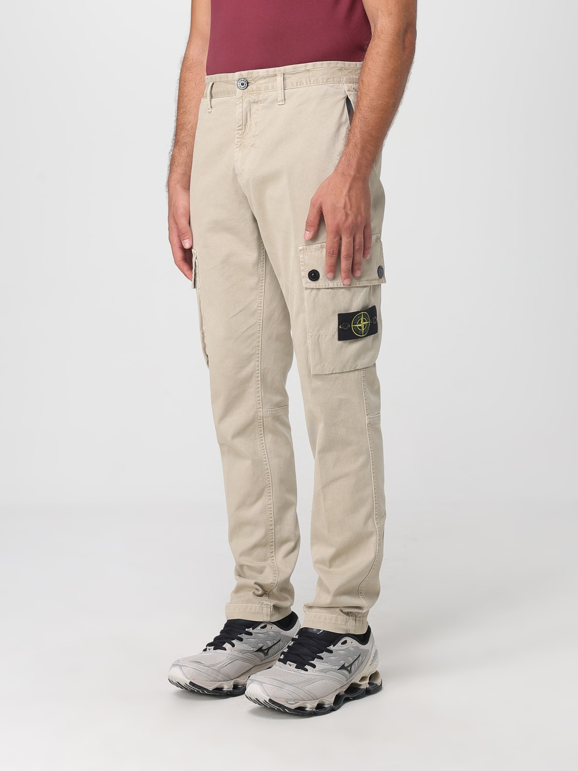 STONE ISLAND HOSE: Hose herren Stone Island, Beige - Img 4
