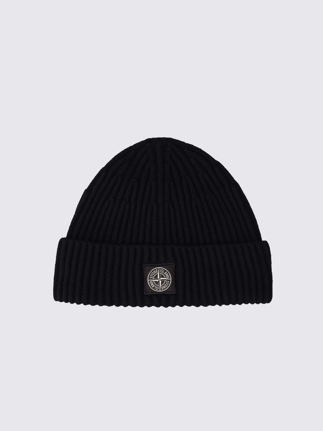 STONE ISLAND HAT: Hat men Stone Island, Black - Img 1