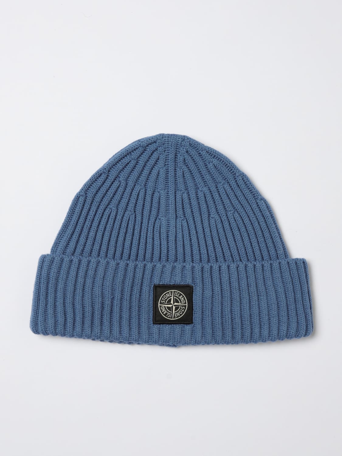 STONE ISLAND HAT: Hat men Stone Island, Gnawed Blue - Img 1