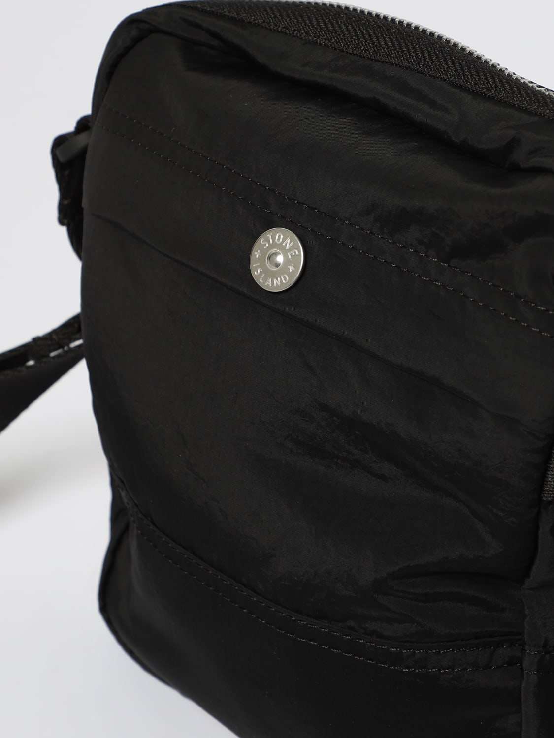 STONE ISLAND SHOULDER BAG: Bags men Stone Island, Black - Img 3
