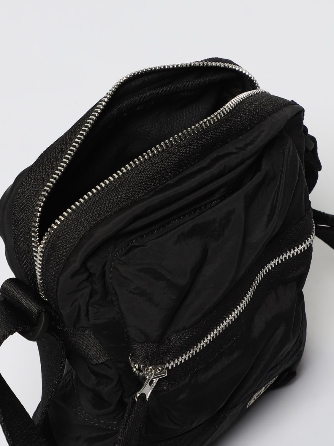 STONE ISLAND SHOULDER BAG: Bags men Stone Island, Black - Img 4