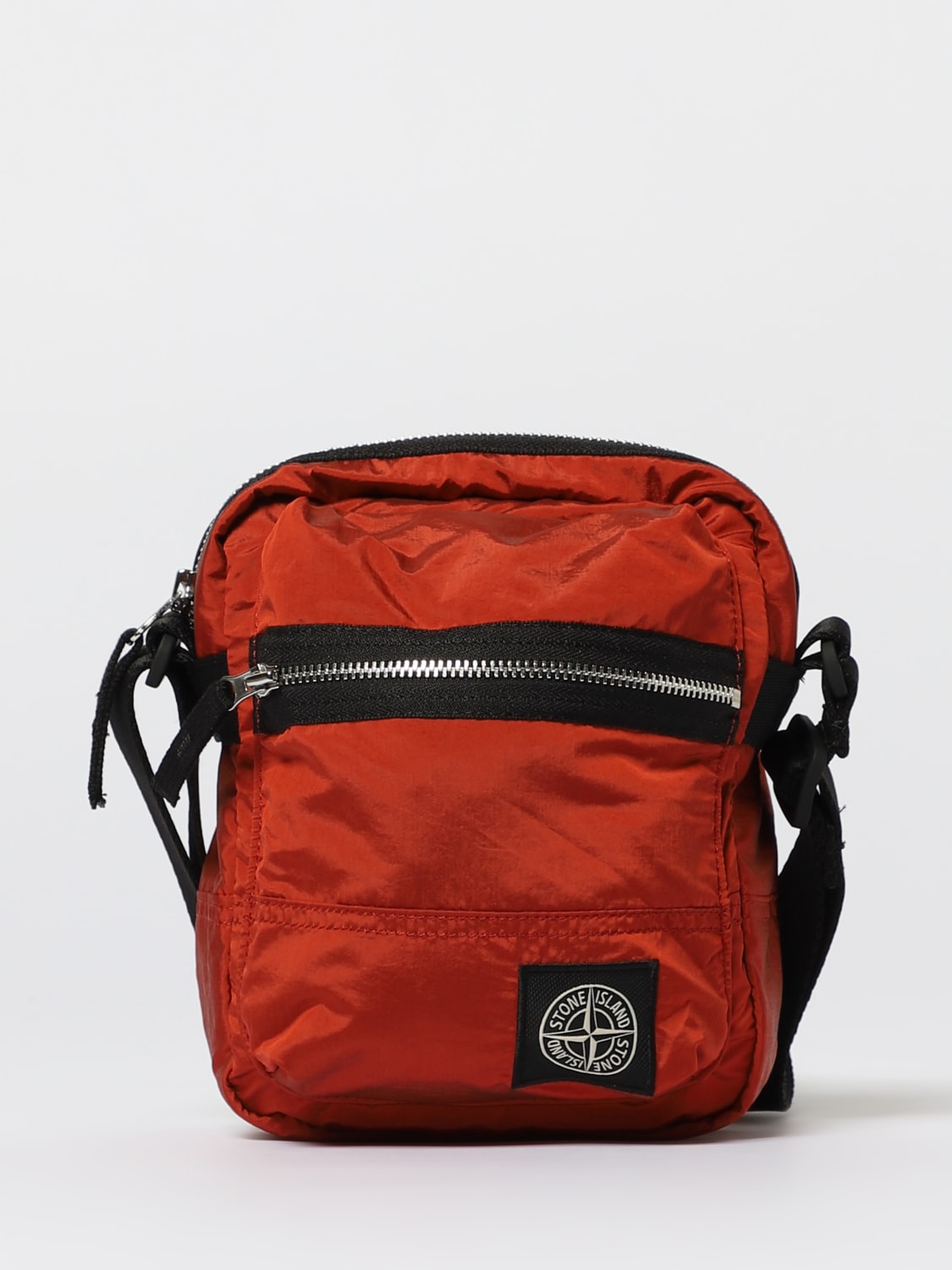 STONE ISLAND SHOULDER BAG: Bags men Stone Island, Burgundy - Img 1