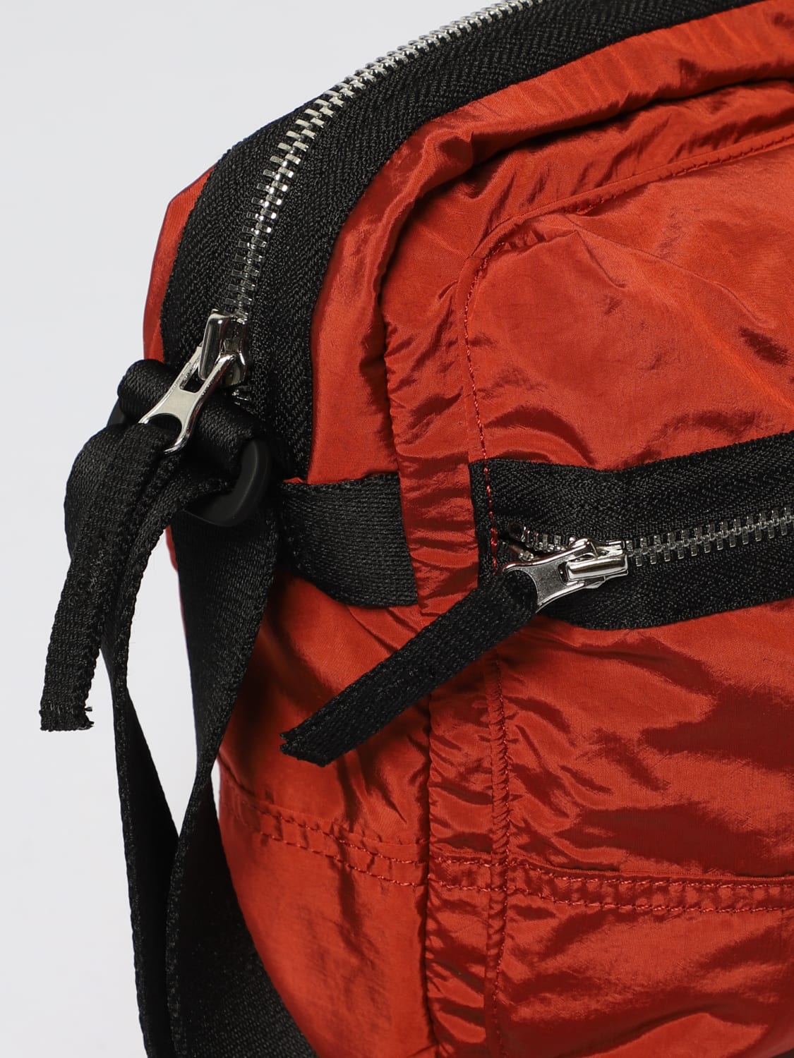 STONE ISLAND SHOULDER BAG: Bags men Stone Island, Burgundy - Img 3