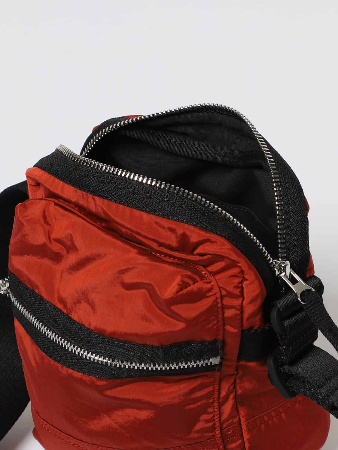 STONE ISLAND SHOULDER BAG: Bags men Stone Island, Burgundy - Img 4