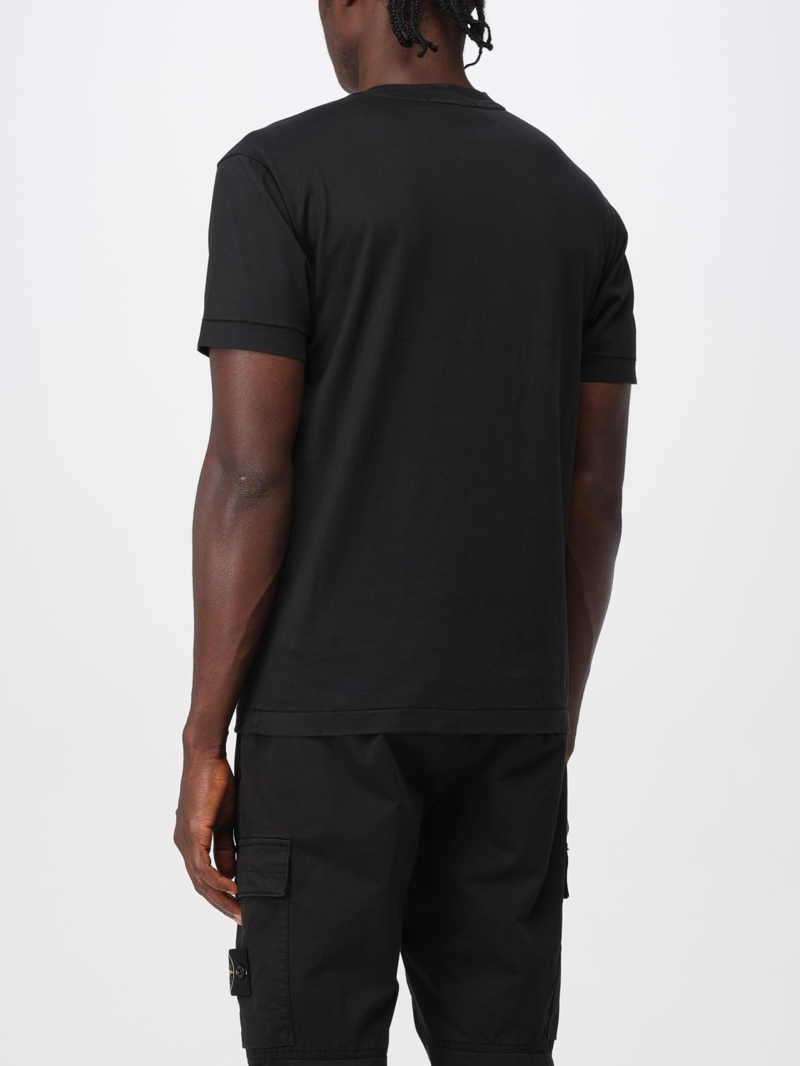 STONE ISLAND T-SHIRT: T-shirt men Stone Island, Black - Img 3