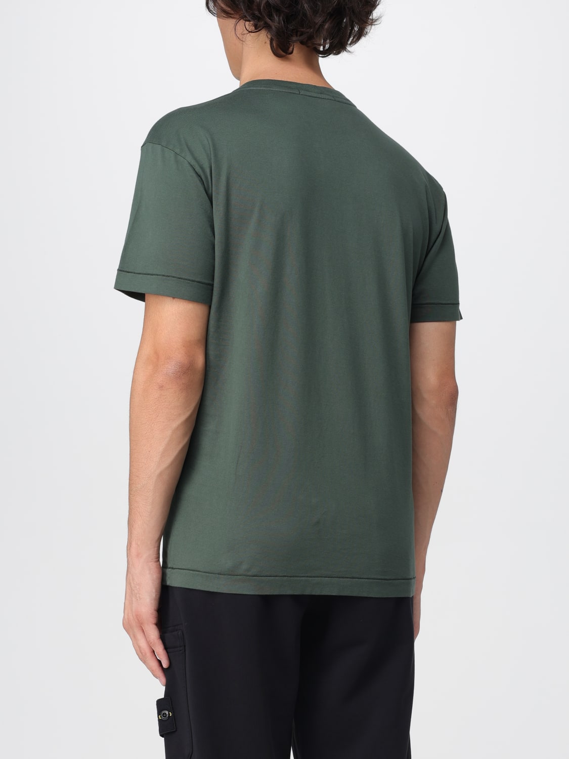 STONE ISLAND T-SHIRT: T-shirt herren Stone Island, Grün - Img 3