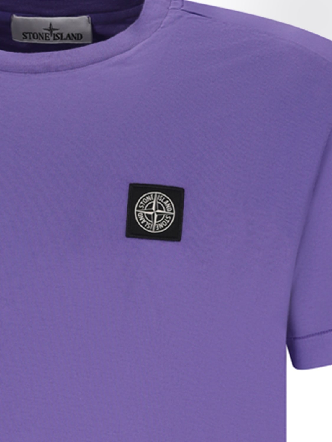STONE ISLAND T-SHIRT: T-shirt men Stone Island, Violet - Img 3