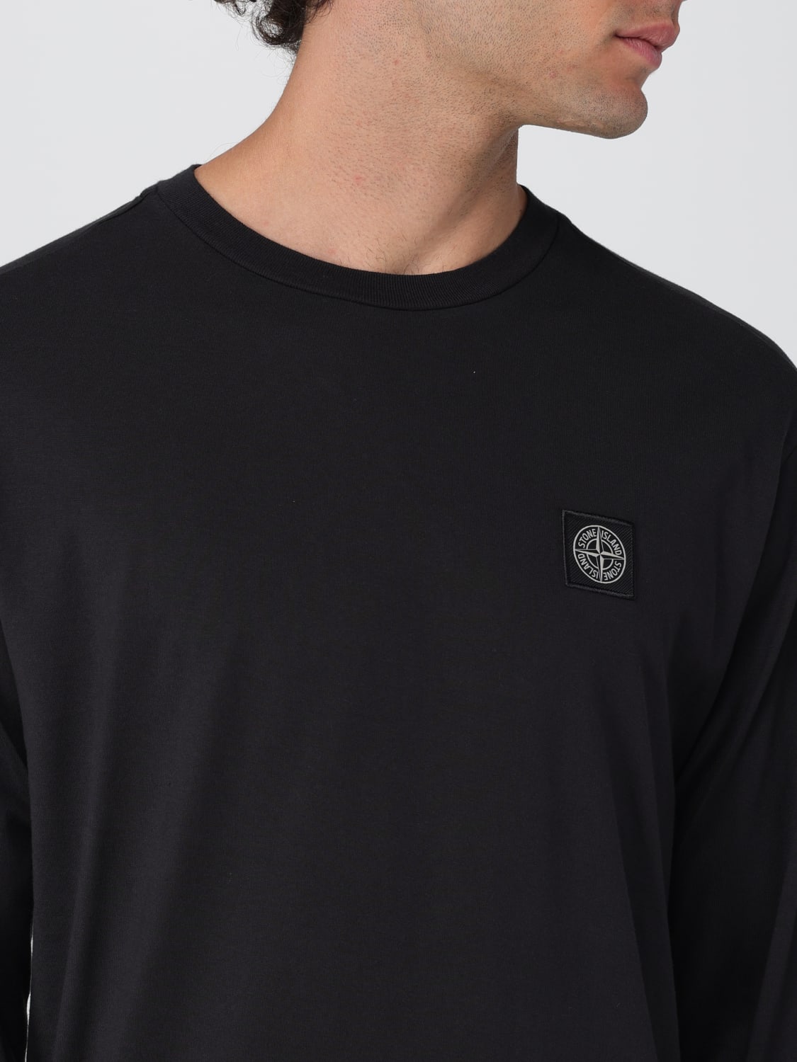 STONE ISLAND T-SHIRT: T-shirt men Stone Island, Black - Img 5