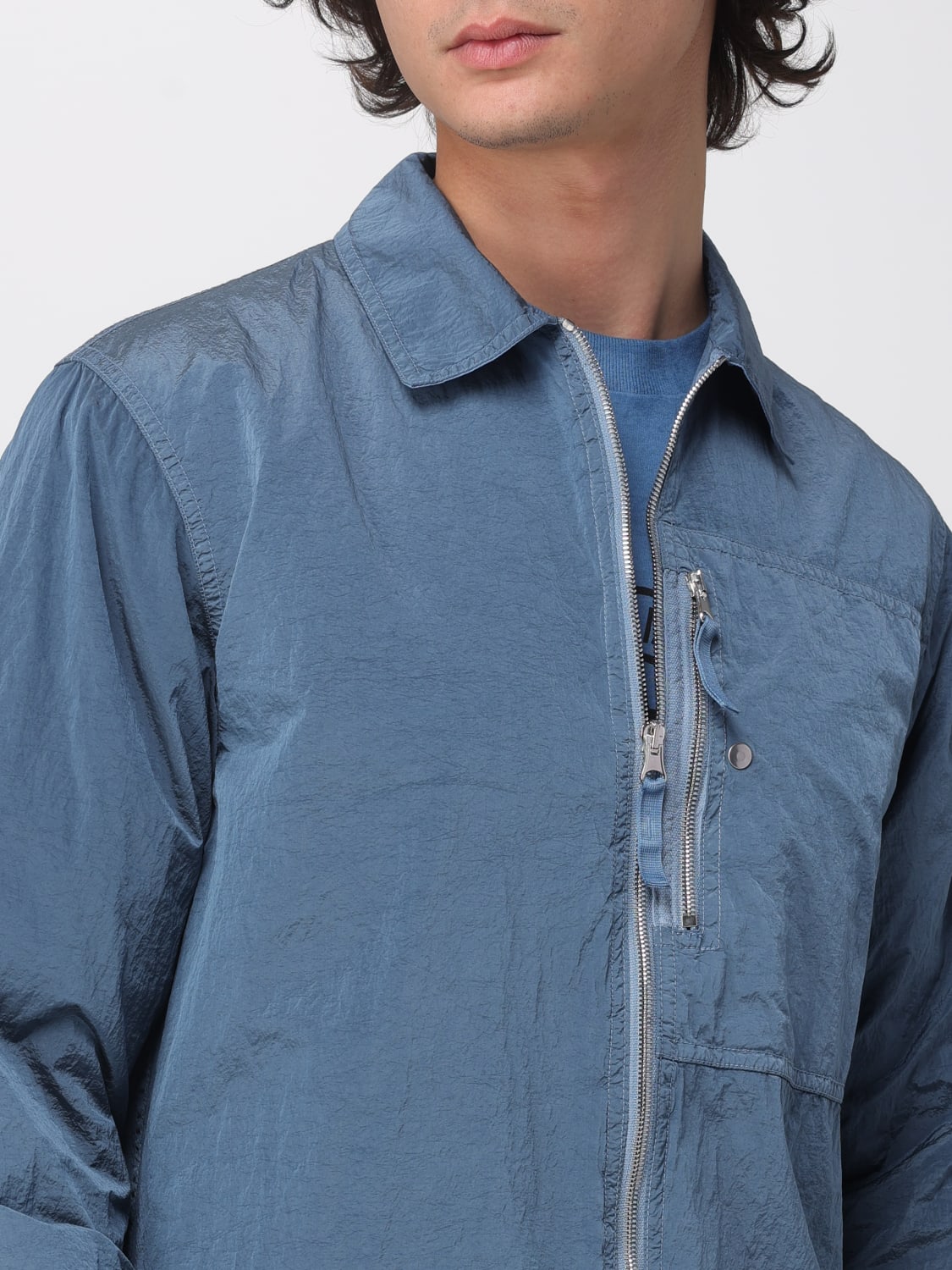 STONE ISLAND T-SHIRT: T-shirt men Stone Island, Gnawed Blue - Img 5