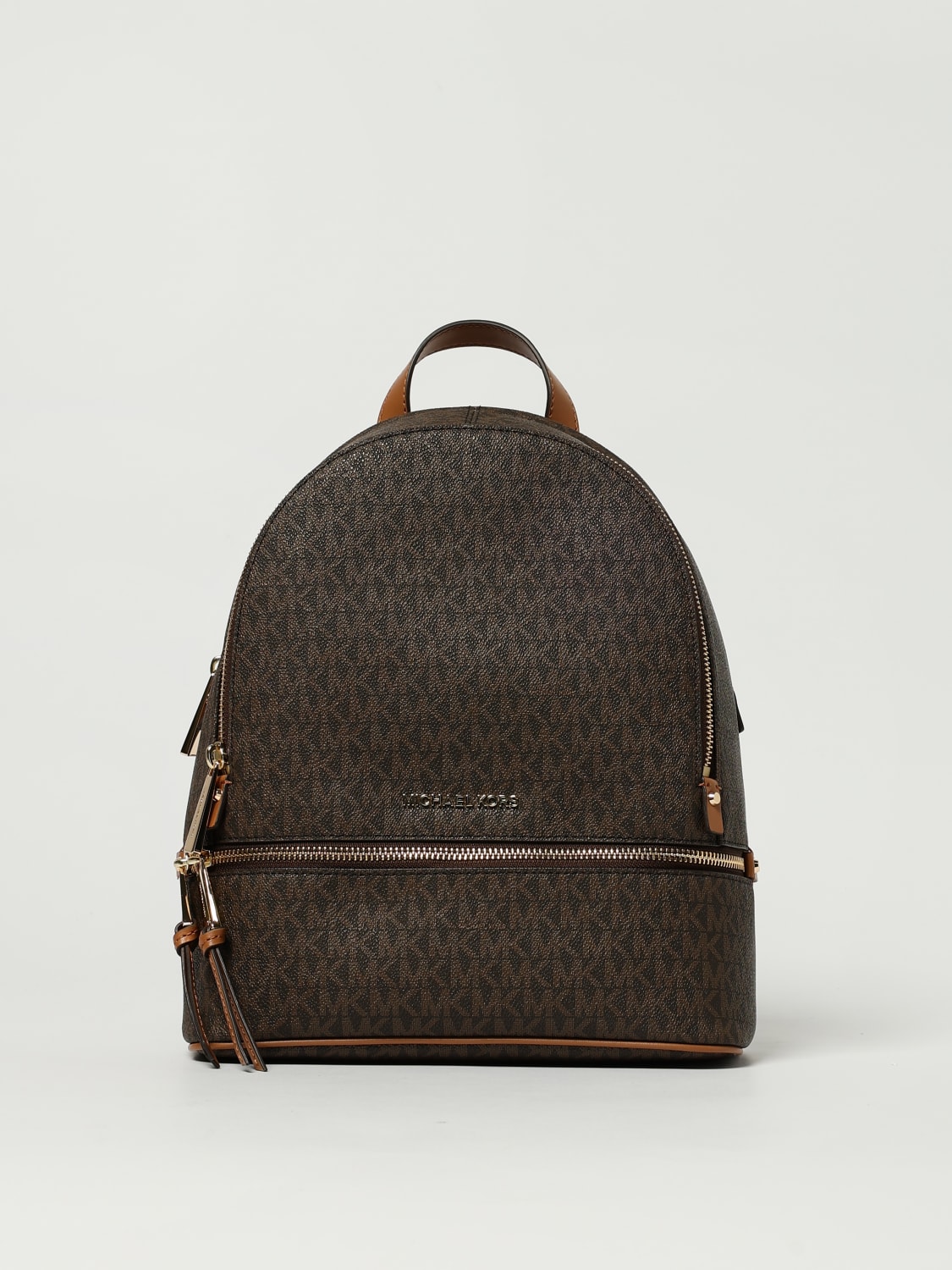 MICHAEL KORS SAC À DOS: Sac porté épaule femme Michael Kors, Marron - Img 1