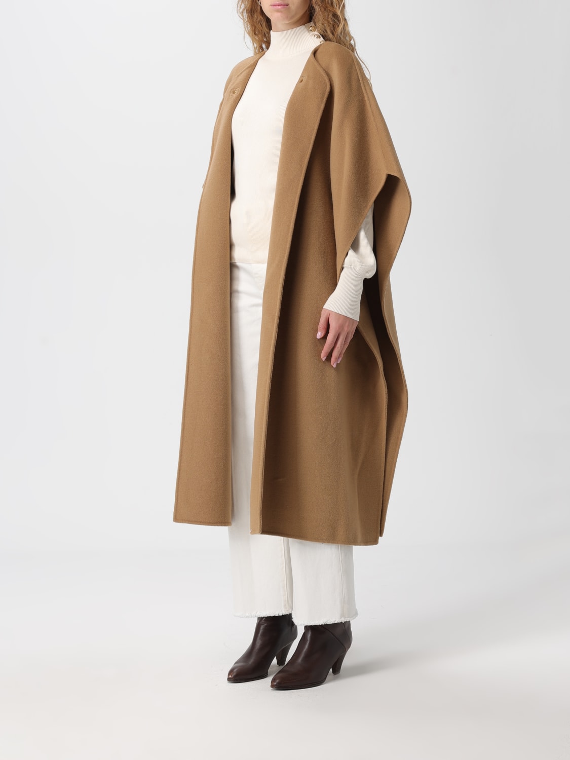 MICHAEL KORS COAT: Coat woman Michael Kors, Camel - Img 3