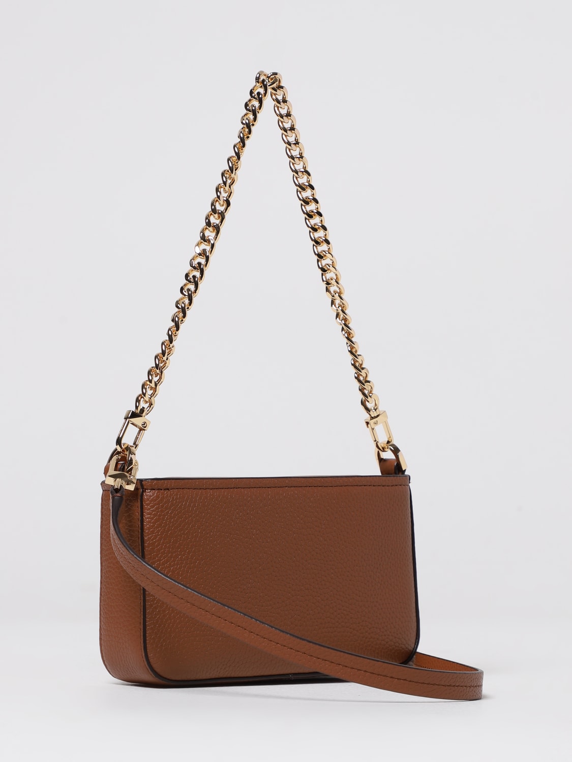 MICHAEL KORS BORSA MINI: Borsa Bryant Small Michael Kors in pelle a grana , Marrone - Img 2