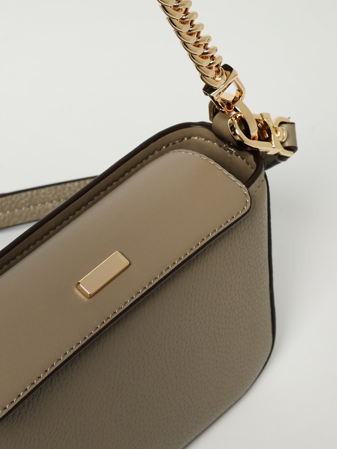 MICHAEL KORS BORSA MINI: Borsa Bryant Small Michael Kors in pelle a grana , Sabbia - Img 3