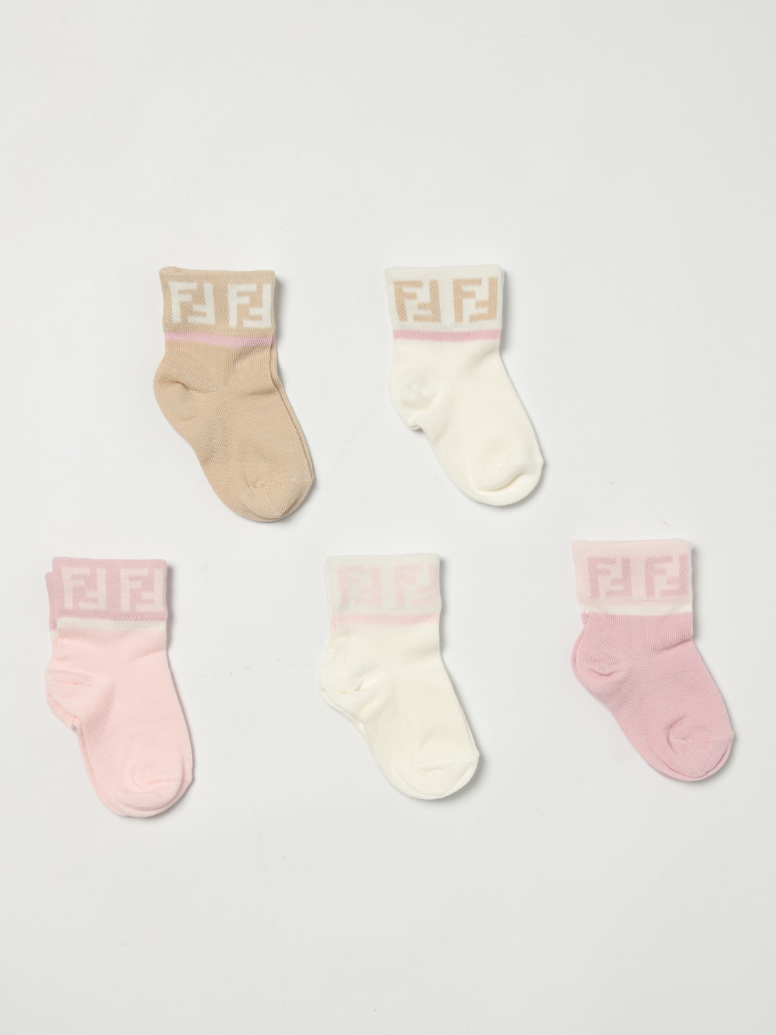 FENDI CALCETINES: Medias bebé niños Fendi, Fantasía - Img 1