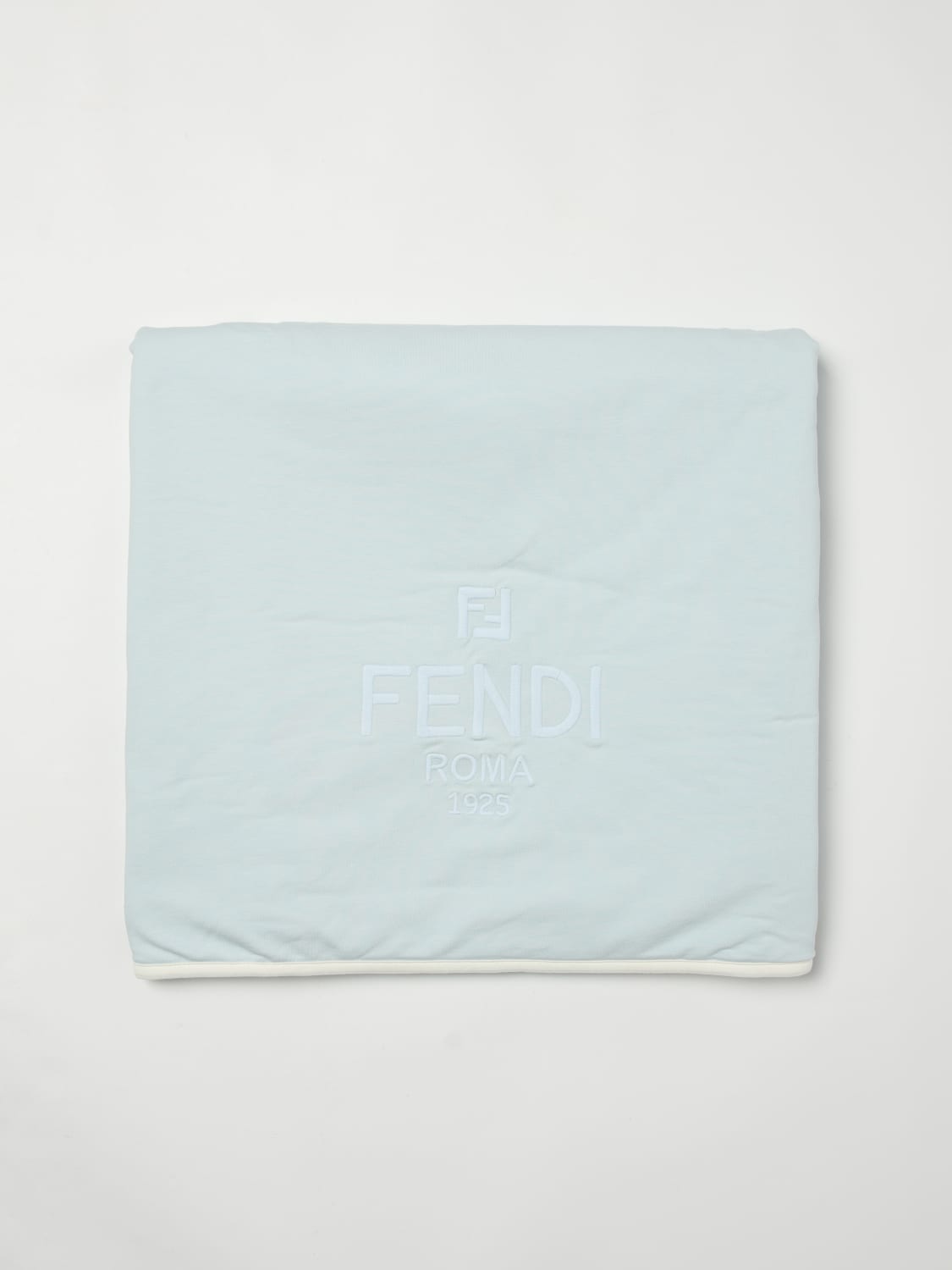 FENDI BEDCOVERS AND BLANKETS: Bedcovers and blankets lifestyle Fendi, Gnawed Blue - Img 1
