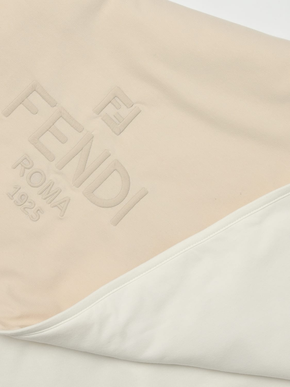 FENDI BEDCOVERS AND BLANKETS: Bedcovers and blankets lifestyle Fendi, Beige - Img 3
