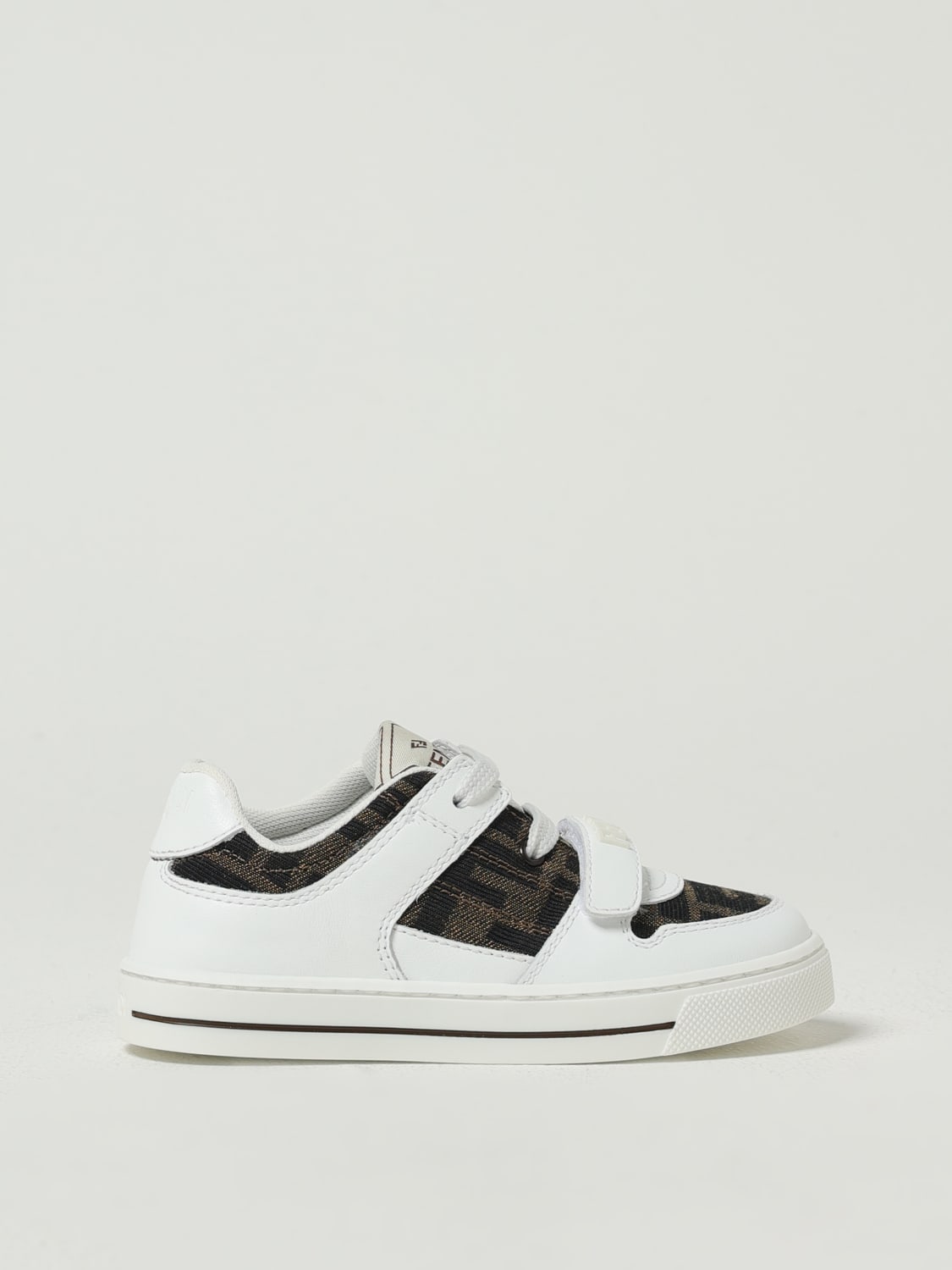 FENDI SHOES: Shoes kids Fendi, White - Img 1