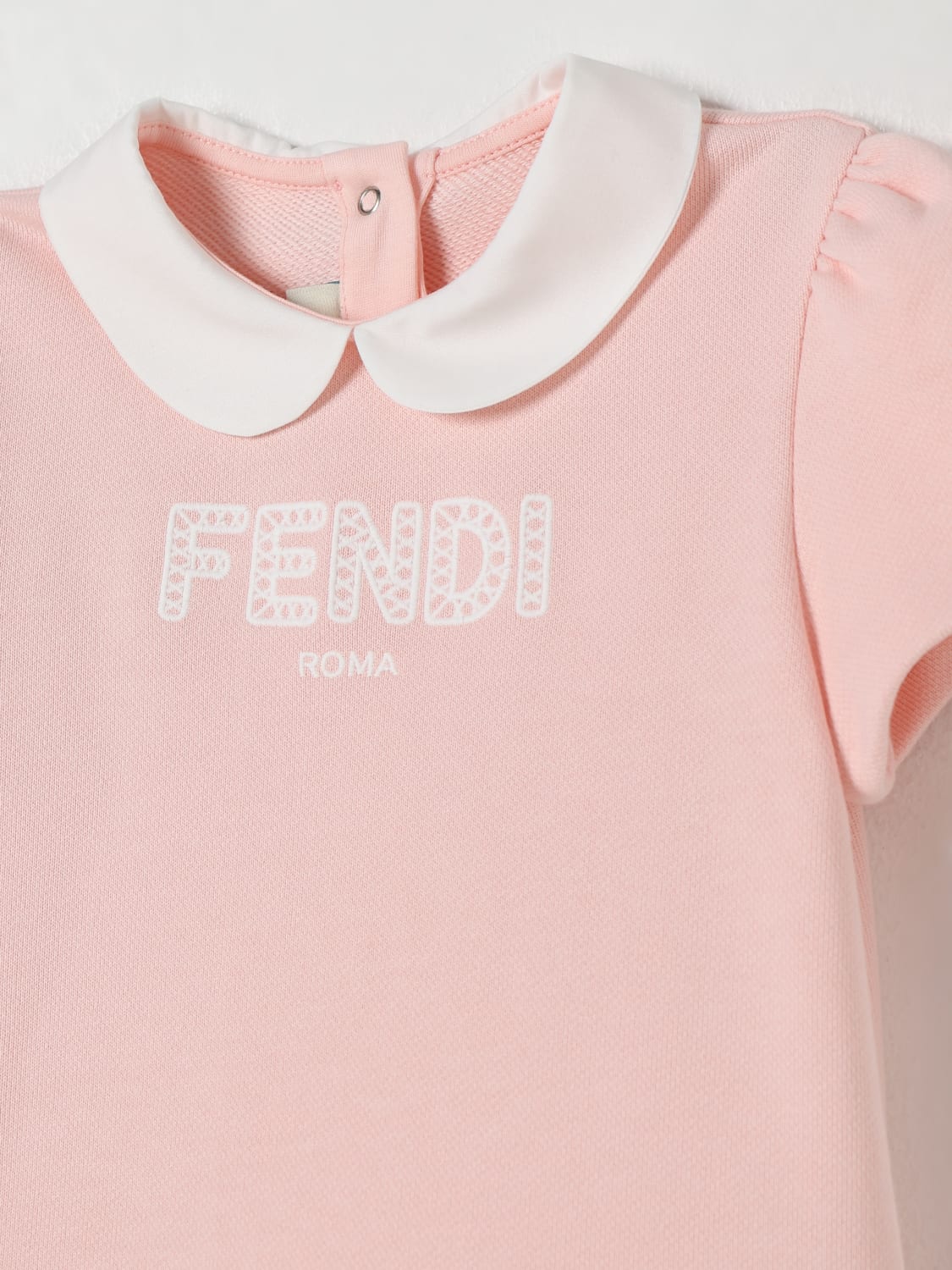 FENDI BARBOTEUSE: Robe enfant Fendi, Rose - Img 3