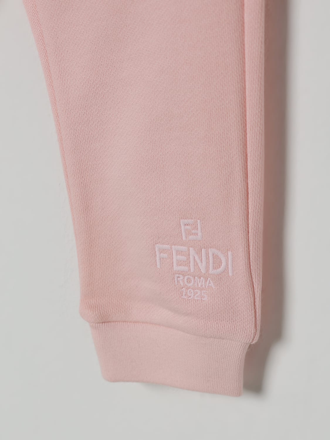 FENDI PANTS: Pants kids Fendi, Pink - Img 3