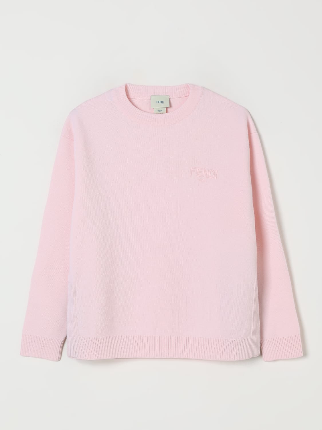 FENDI PULLOVER: Pullover kinder Fendi, Pink - Img 1