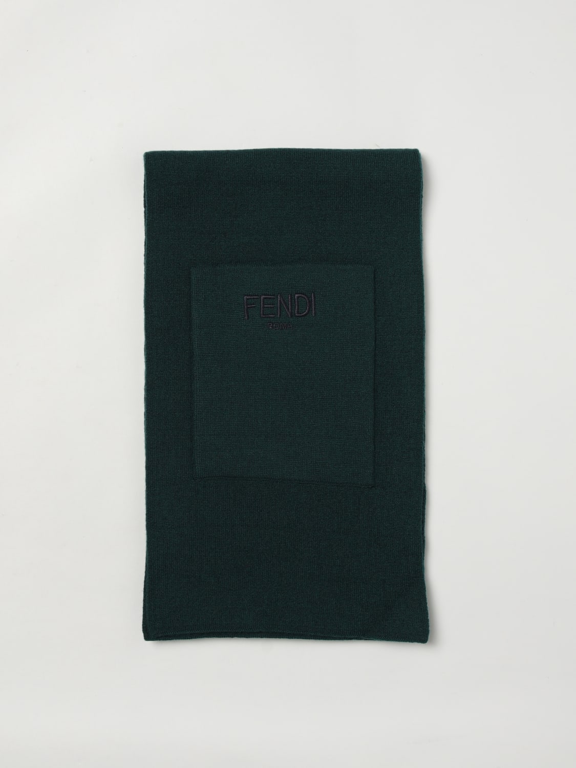 FENDI SCHAL: Schal kinder Fendi, Grün - Img 1