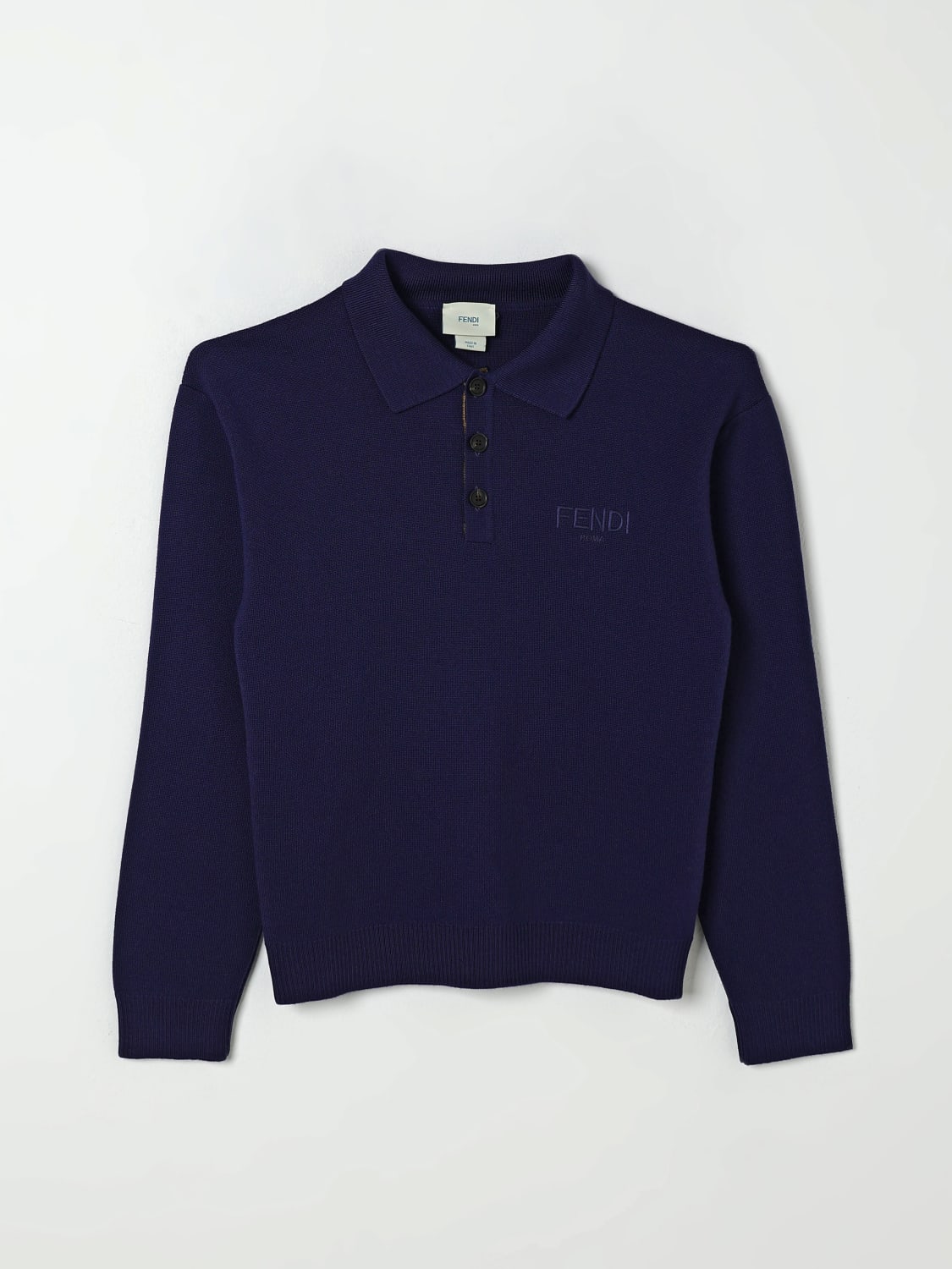 FENDI PULLOVER: Pullover kinder Fendi, Blau - Img 1