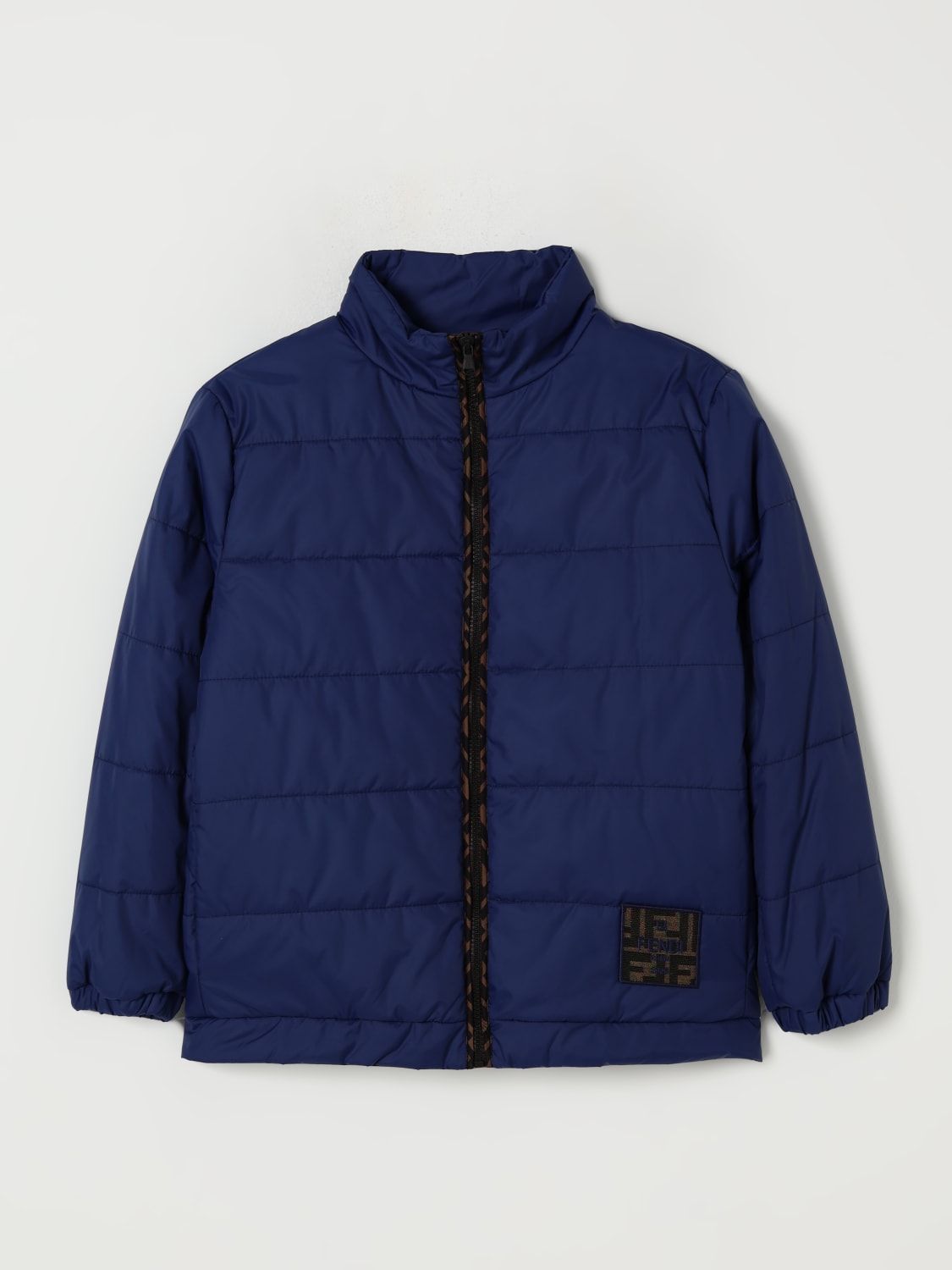 FENDI JACKE: Jacke kinder Fendi, Blau - Img 1