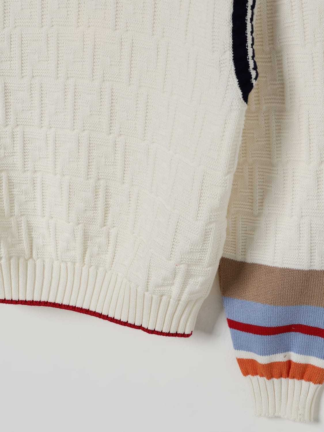 FENDI PULLOVER: Pullover kinder Fendi, Weiß - Img 3