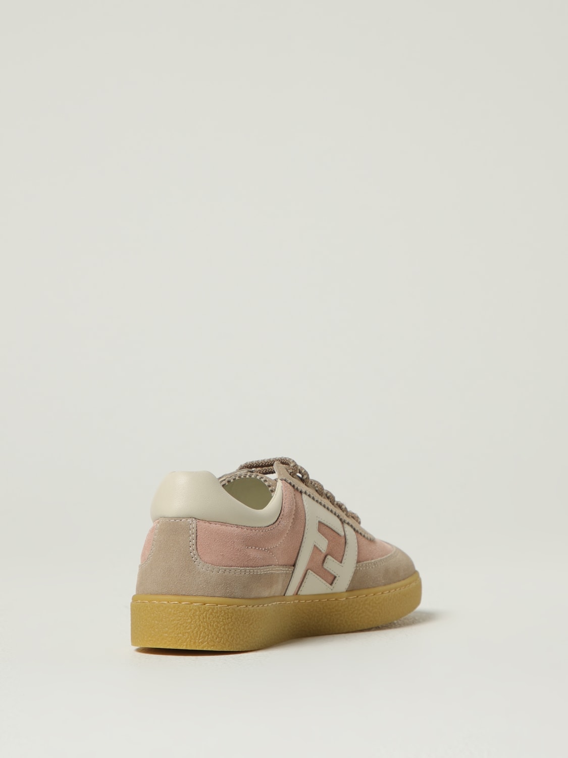 FENDI SNEAKERS: Sneakers kids Fendi, Camel - Img 3