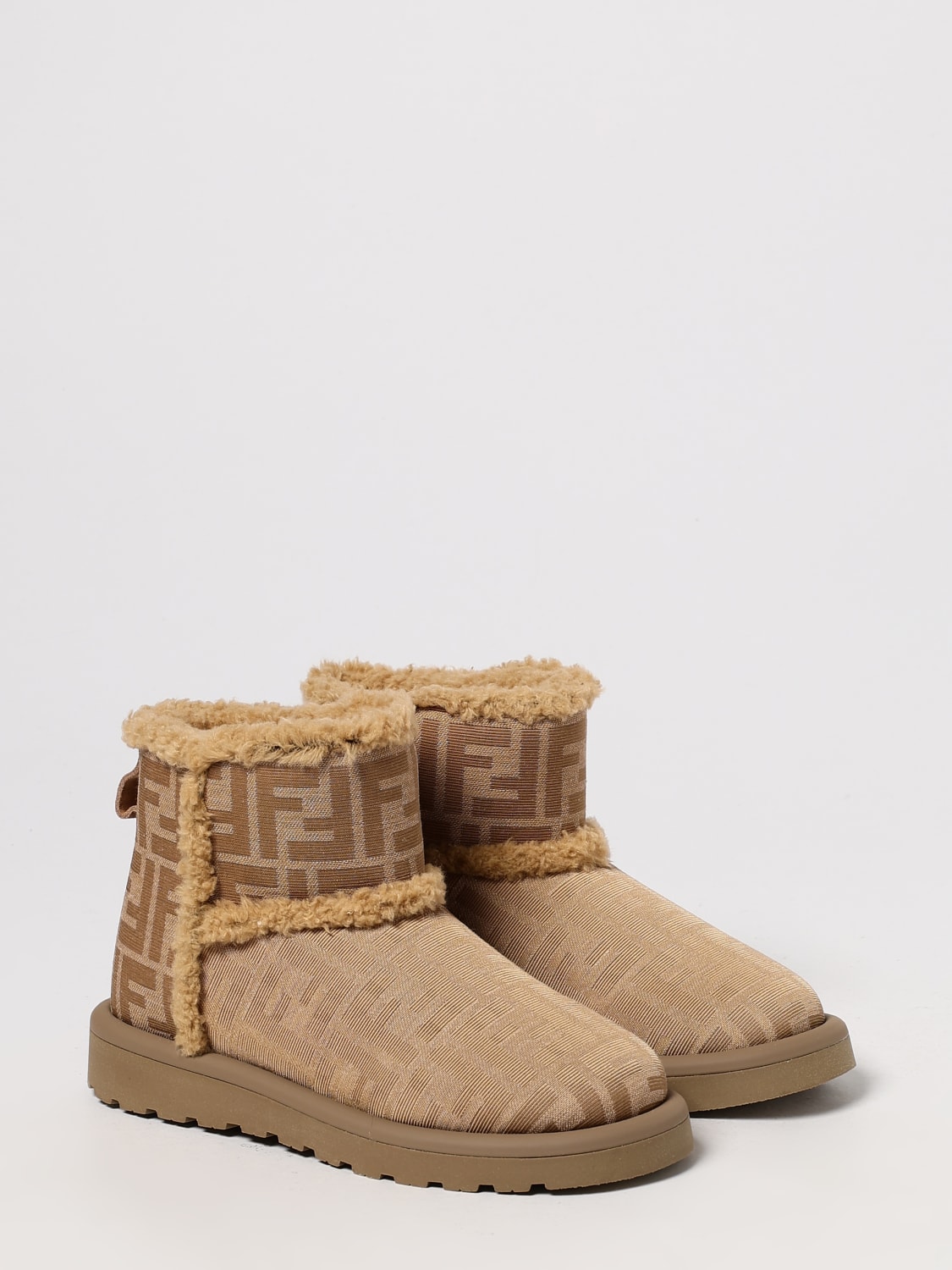 FENDI SCHUHE: Schuhe kinder Fendi, Braun - Img 2